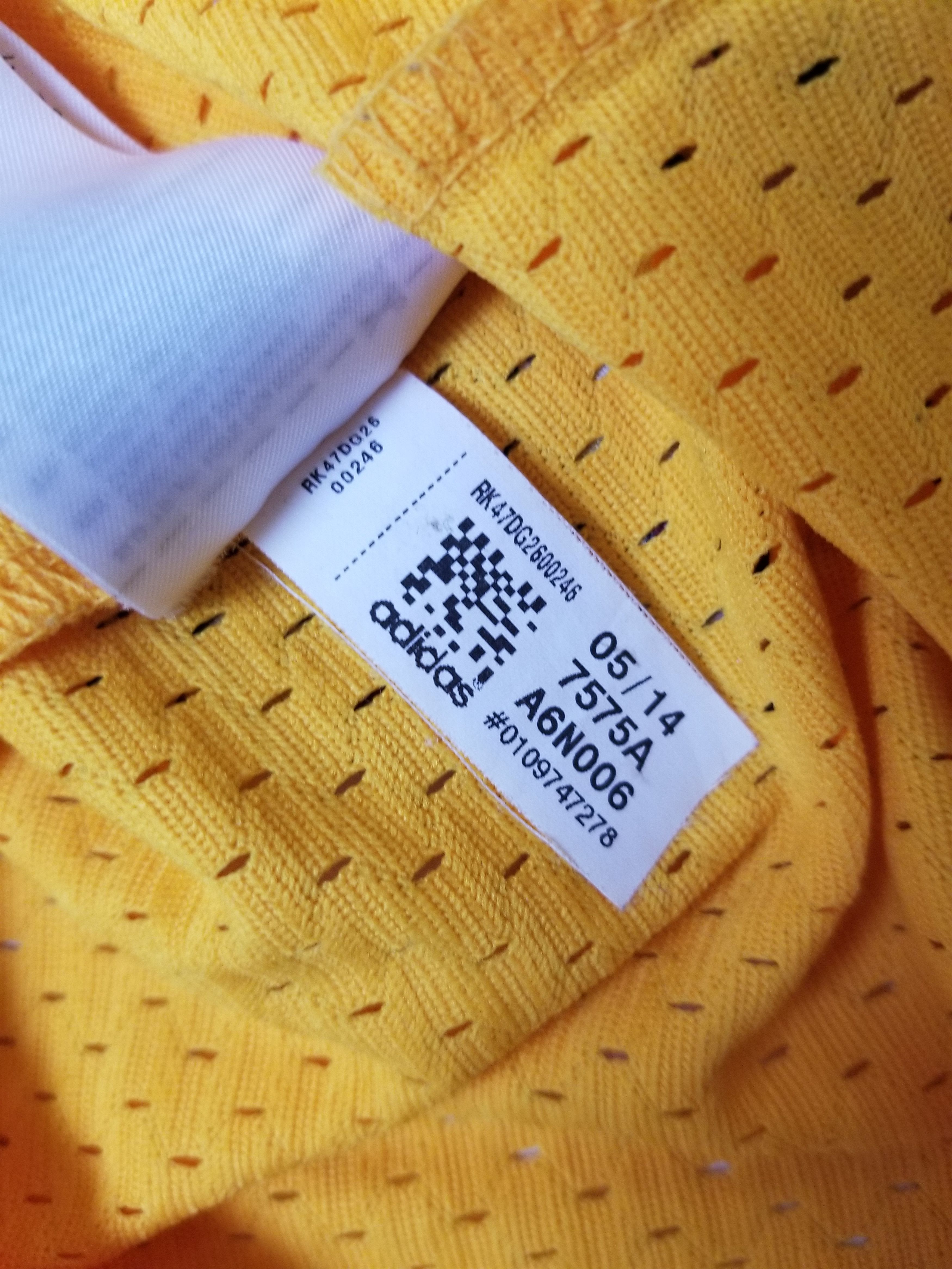Adidas Adidas Wilt Chamberlain LA Lakers NBA Jersey Size US L / EU 52-54 / 3 - 11 Thumbnail