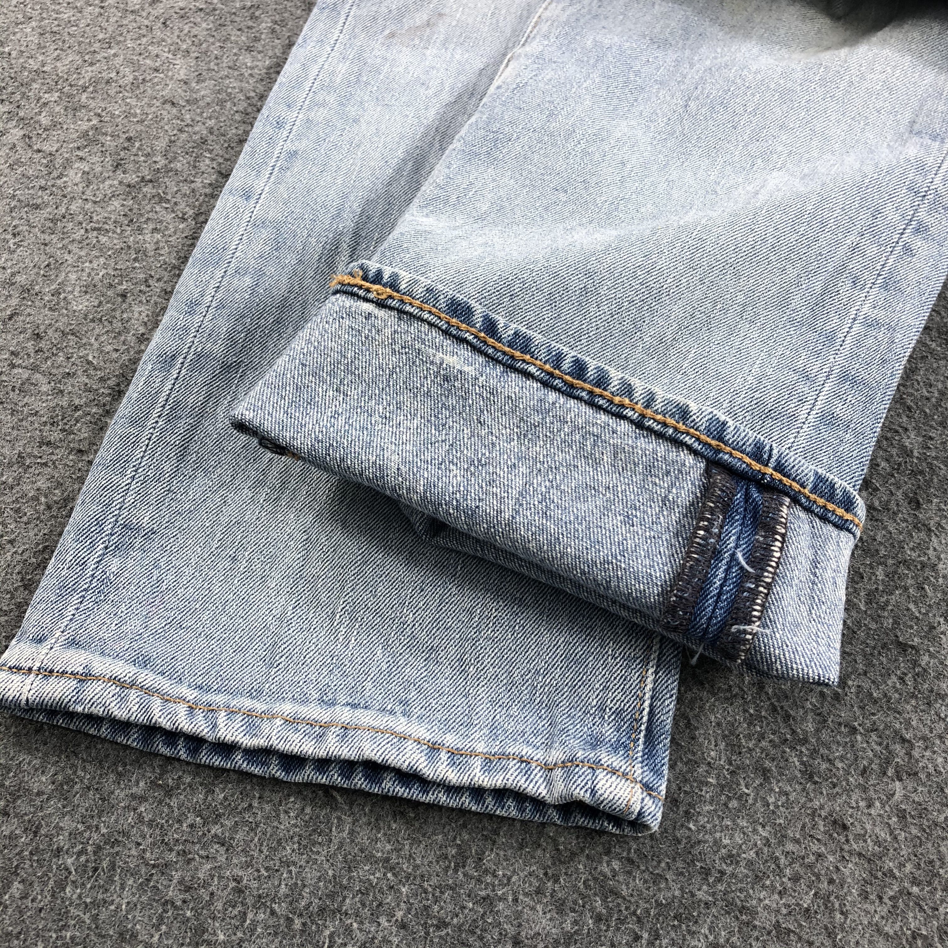 Levi's Vintage Levis 511 Jeans Light Washed Denim KJ473 Size US 33 - 6 Thumbnail