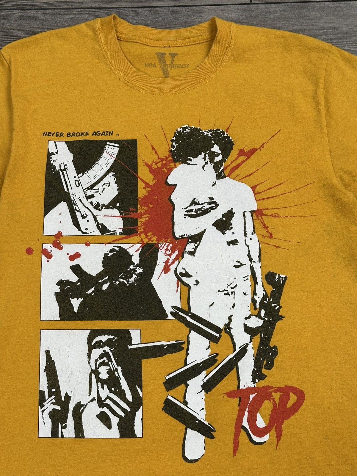 Vlone Nba Younboy x Vlone House Arrest T Shirt Size US M / EU 48-50 / 2 - 3 Thumbnail