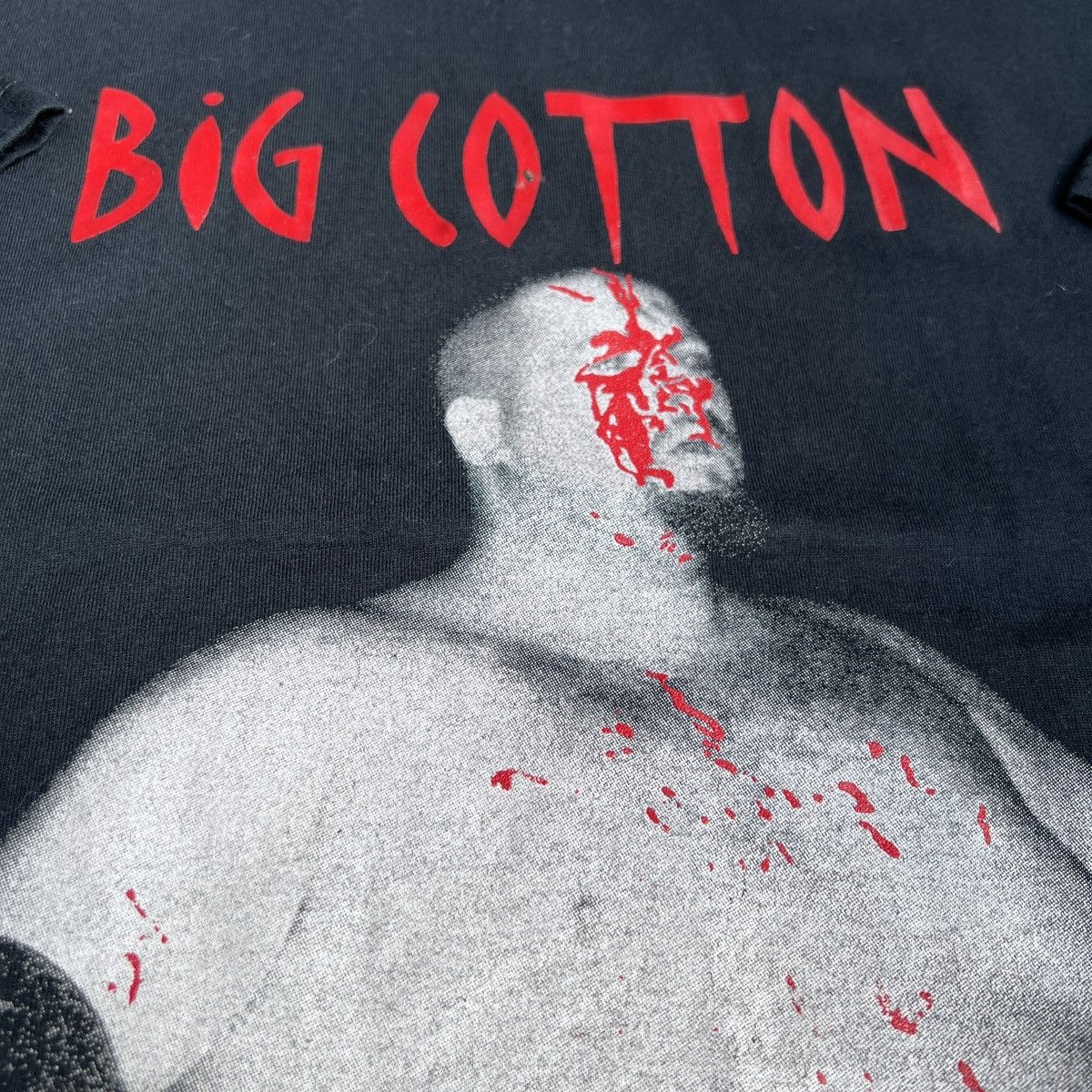 Other Vintage Y2K BIG COTTON THE BAD BUTCHER Promo Tee XL Graphic Size US XL / EU 56 / 4 - 1 Thumbnail