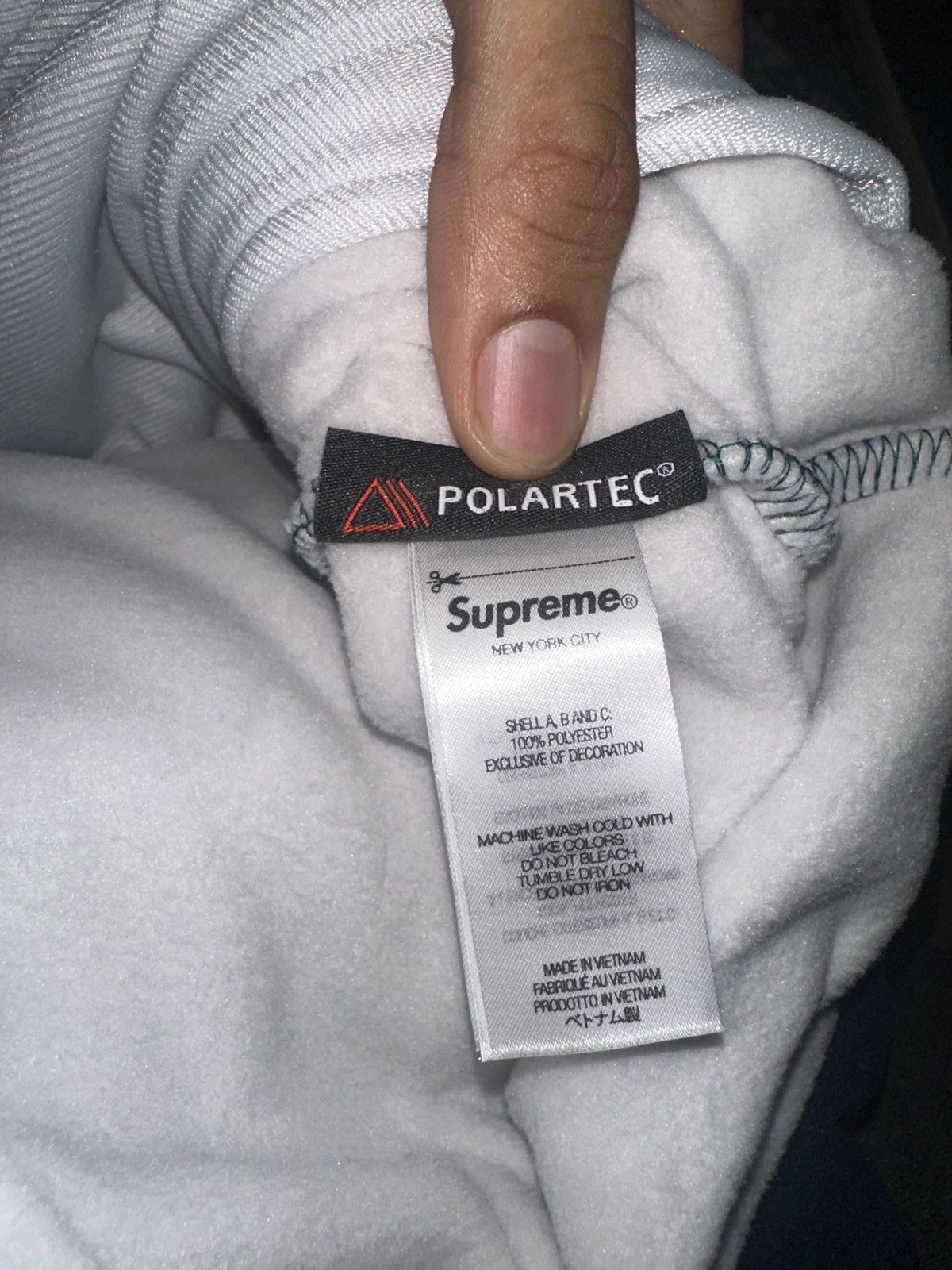 Supreme Supreme polartec zipup jacket (Blue) FW23 Size US M / EU 48-50 / 2 - 6 Thumbnail