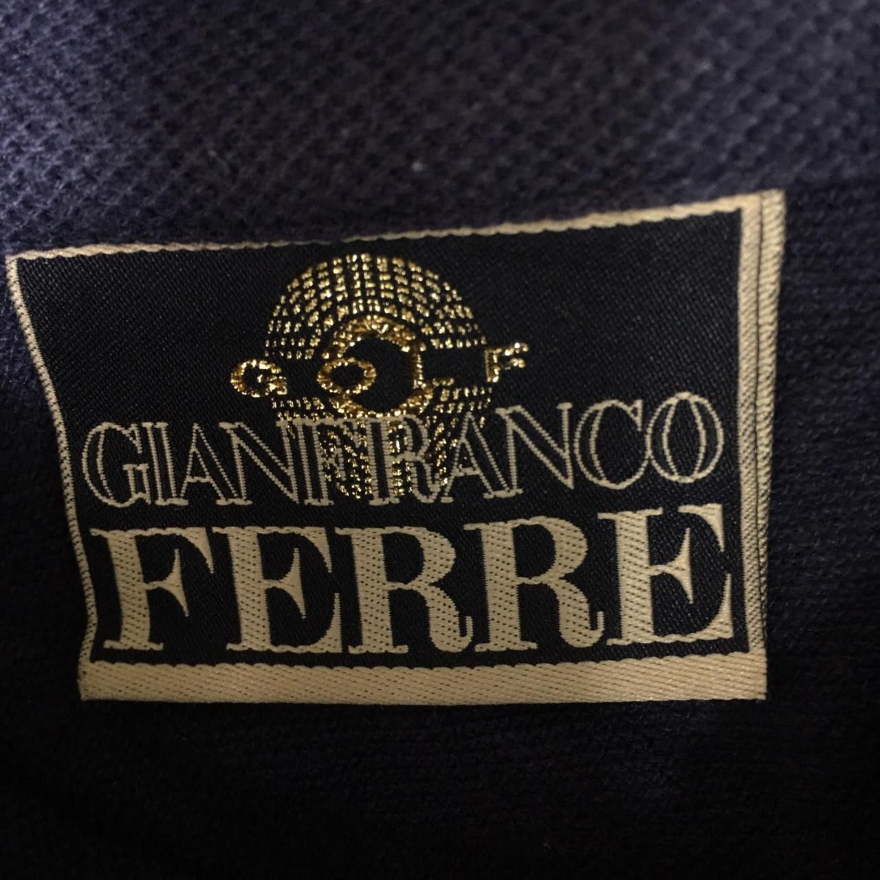 Gianfranco Ferre Vtg 80’ GIANFRANCO FERRE ITALY Crest Logo Polo Tee Shirt Size US S / EU 44-46 / 1 - 3 Thumbnail