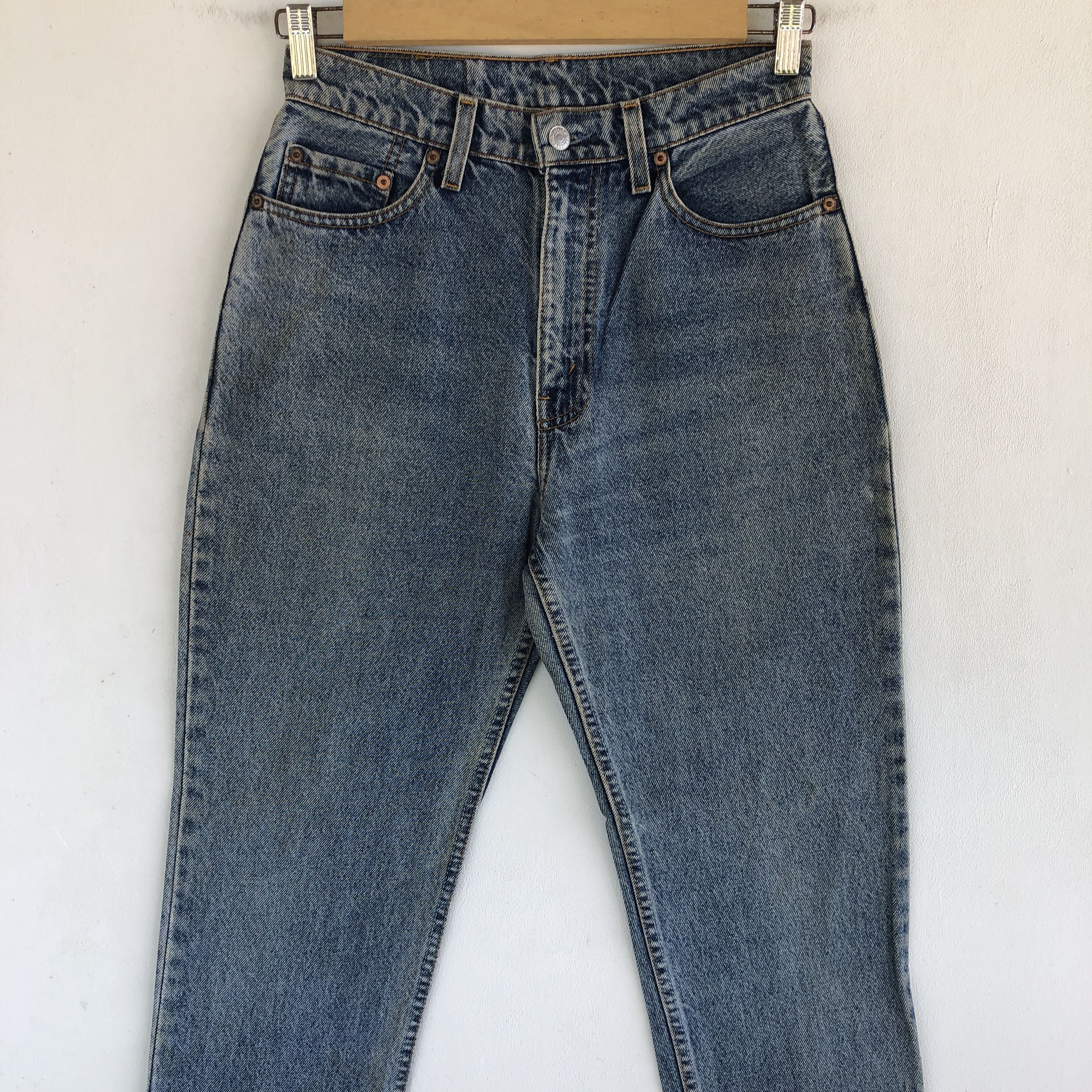 Levi's Vintage Levis Faded Stone Wash Jeans Levi's 553 Denim Pants Size 28" / US 6 / IT 42 - 3 Thumbnail