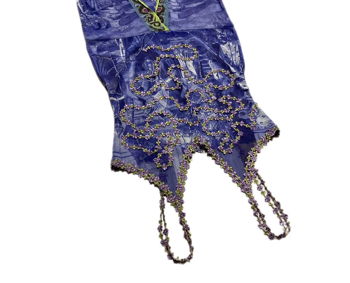 Jean Paul Gaultier 🔥Rare Archived Vintage Jean Paul Gaultier Mesh Gowns Ss98 Size S / US 4 / IT 40 - 11 Thumbnail