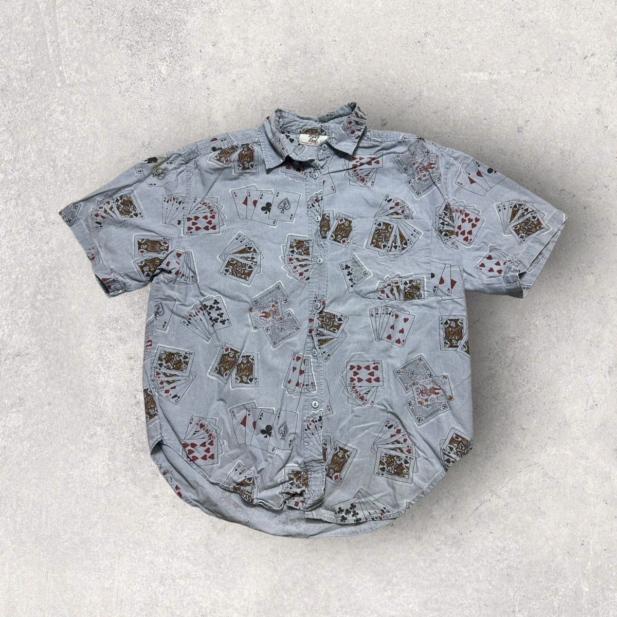 Vintage Vintage Playing Cards shirt Size US L / EU 52-54 / 3 - 1 Thumbnail