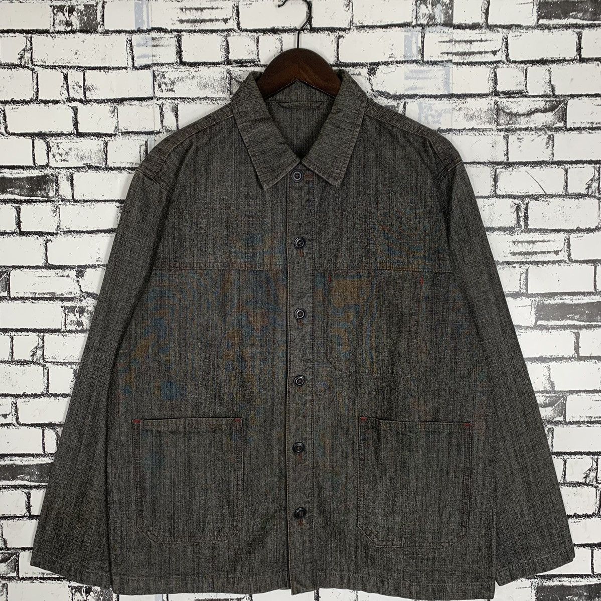 Yohji Yamamoto Sacsny Y’saccs Jacket Jean Denim Jacket Size US M / EU 48-50 / 2 - 1 Thumbnail