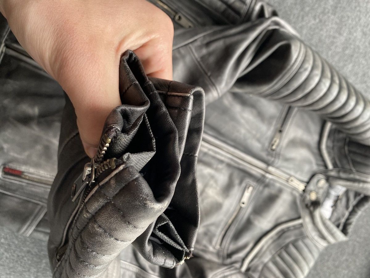 Japanese Brand 🔥Dirty 12 Opium Punk leather jacket racing moto mens m Size US M / EU 48-50 / 2 - 19 Thumbnail