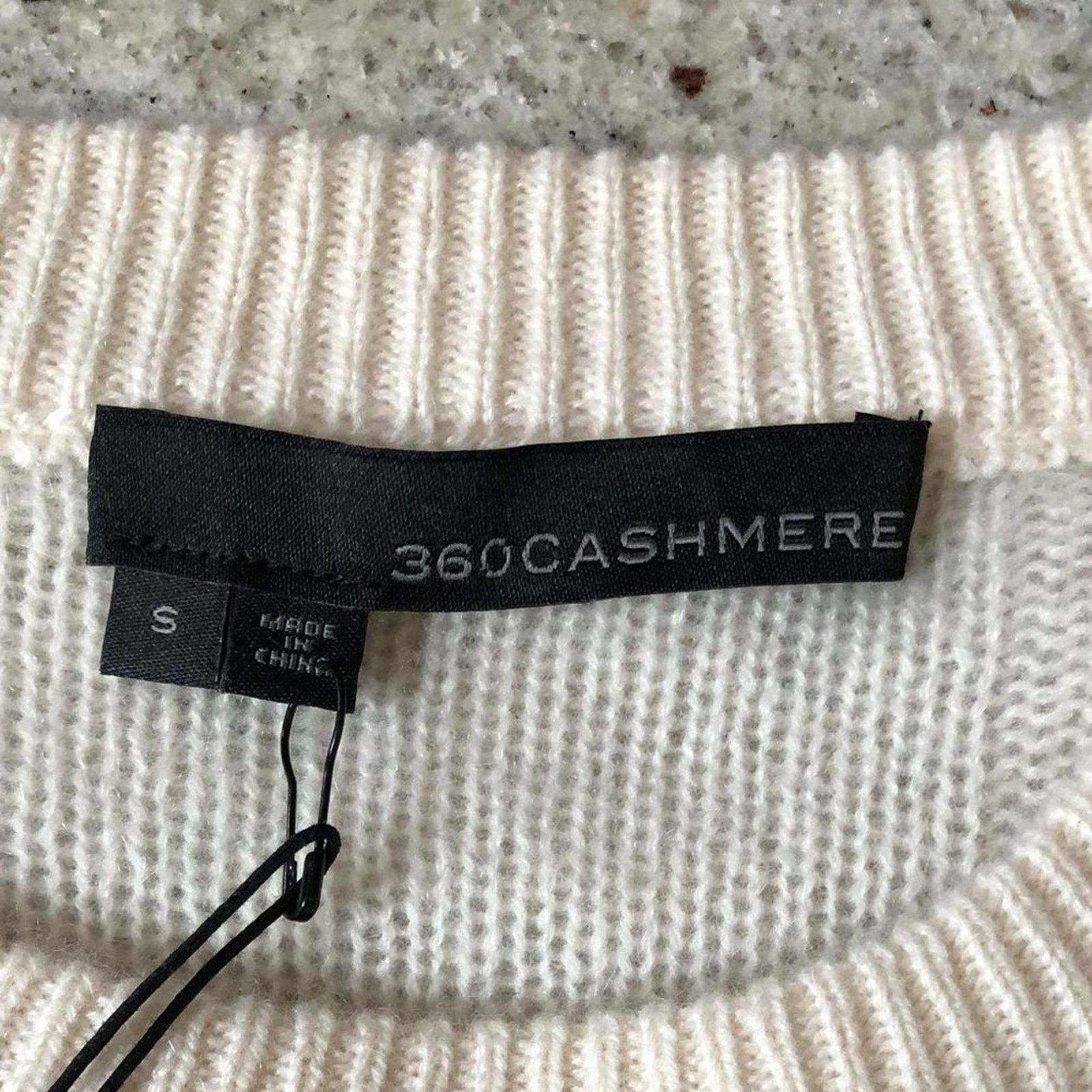 Cashmere Ribbed Crop Sweater 360 Cashmere