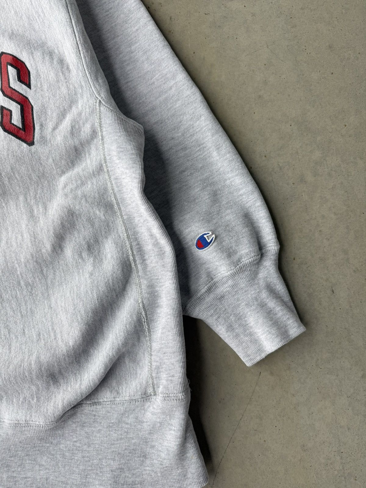 Champion Vintage 1980s Rutgers Univ. Champion Reverse Weave Crewneck Size US L / EU 52-54 / 3 - 5 Thumbnail