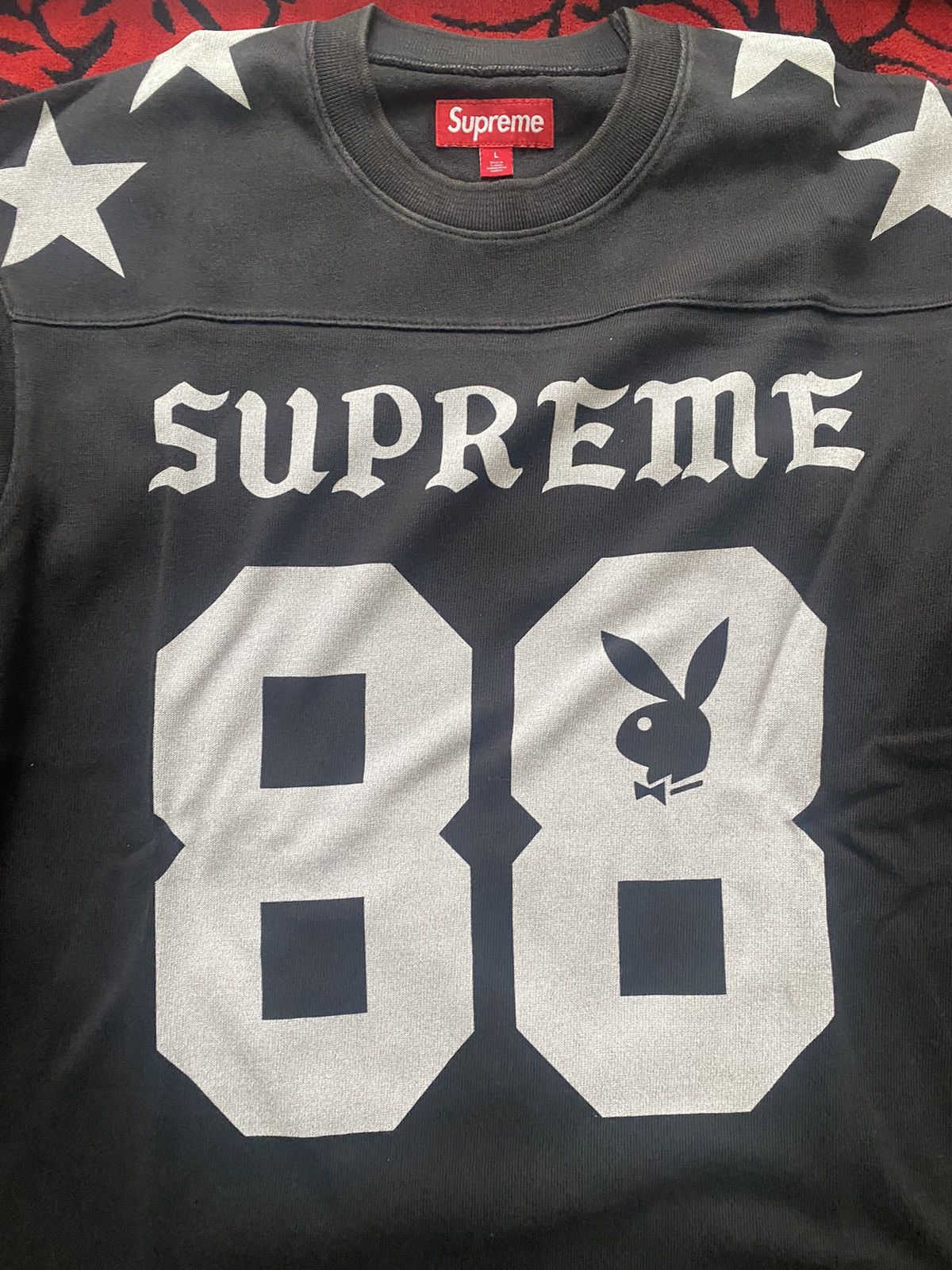 Supreme Supreme Playboy L/S Football Top large Size US L / EU 52-54 / 3 - 2 Thumbnail