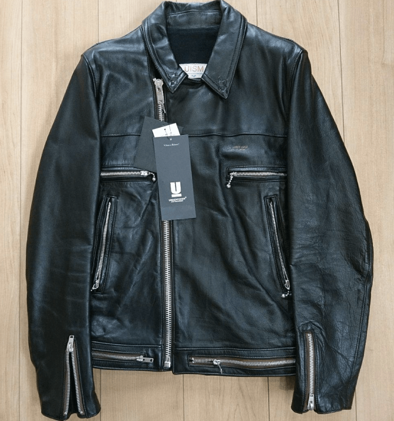 ジャケット・アウター archive undercover uism leather jacket 2 archive undercover uism leather jacket 2