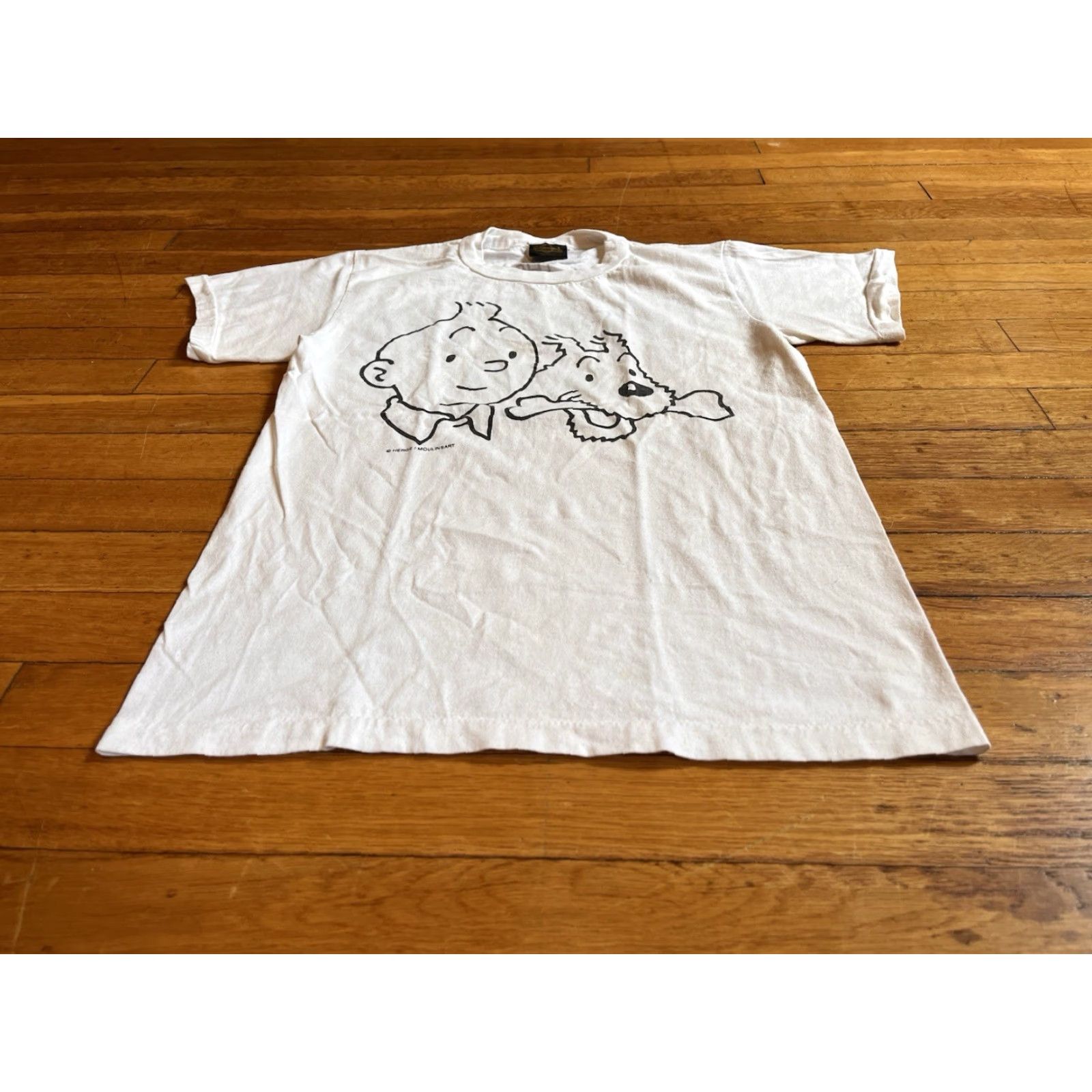 Changes VINTAGE The Adventures Of Tintin HBO Shirt Men’s XL White 90s Cartoon Graphic Print Logo 90s Mens Shirt S? Size US S / EU 44-46 / 1 - 3 Thumbnail