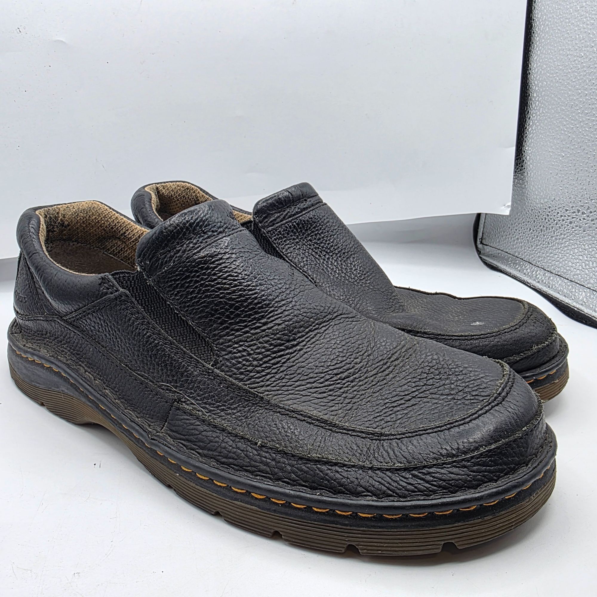 Dr. Martens Dr. Martens Orson Mens Size 12 Black Leather Slip On Shoes C Size US 12 / EU 45 - 1 Thumbnail