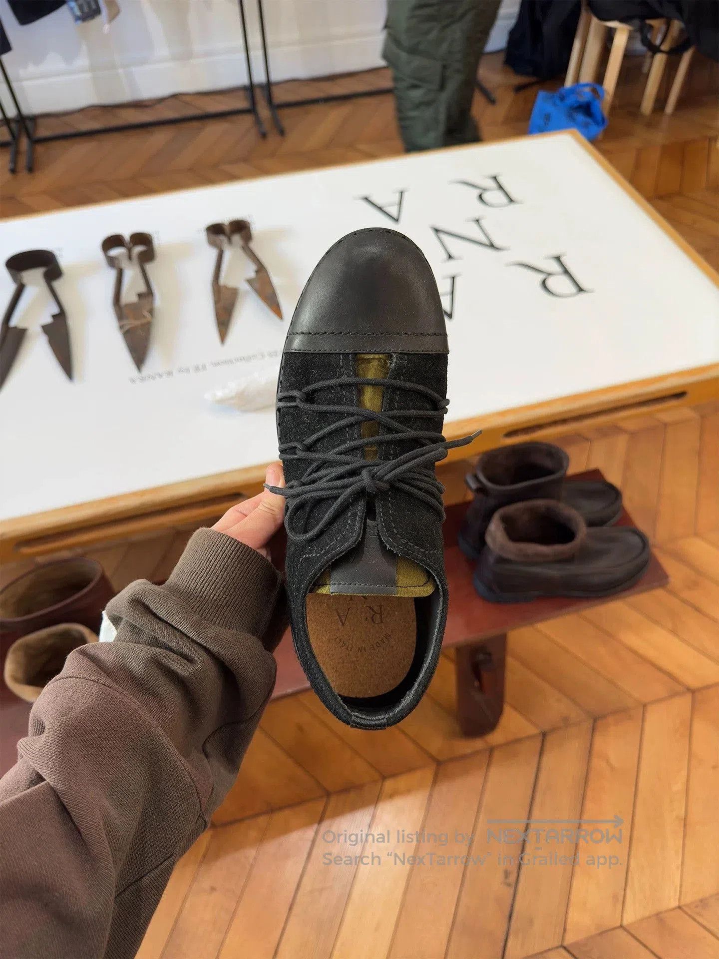 Other RANRA SULD Vintage Rope Knot Casual Leather Shoes. Size US 7 / EU 40 - 3 Thumbnail