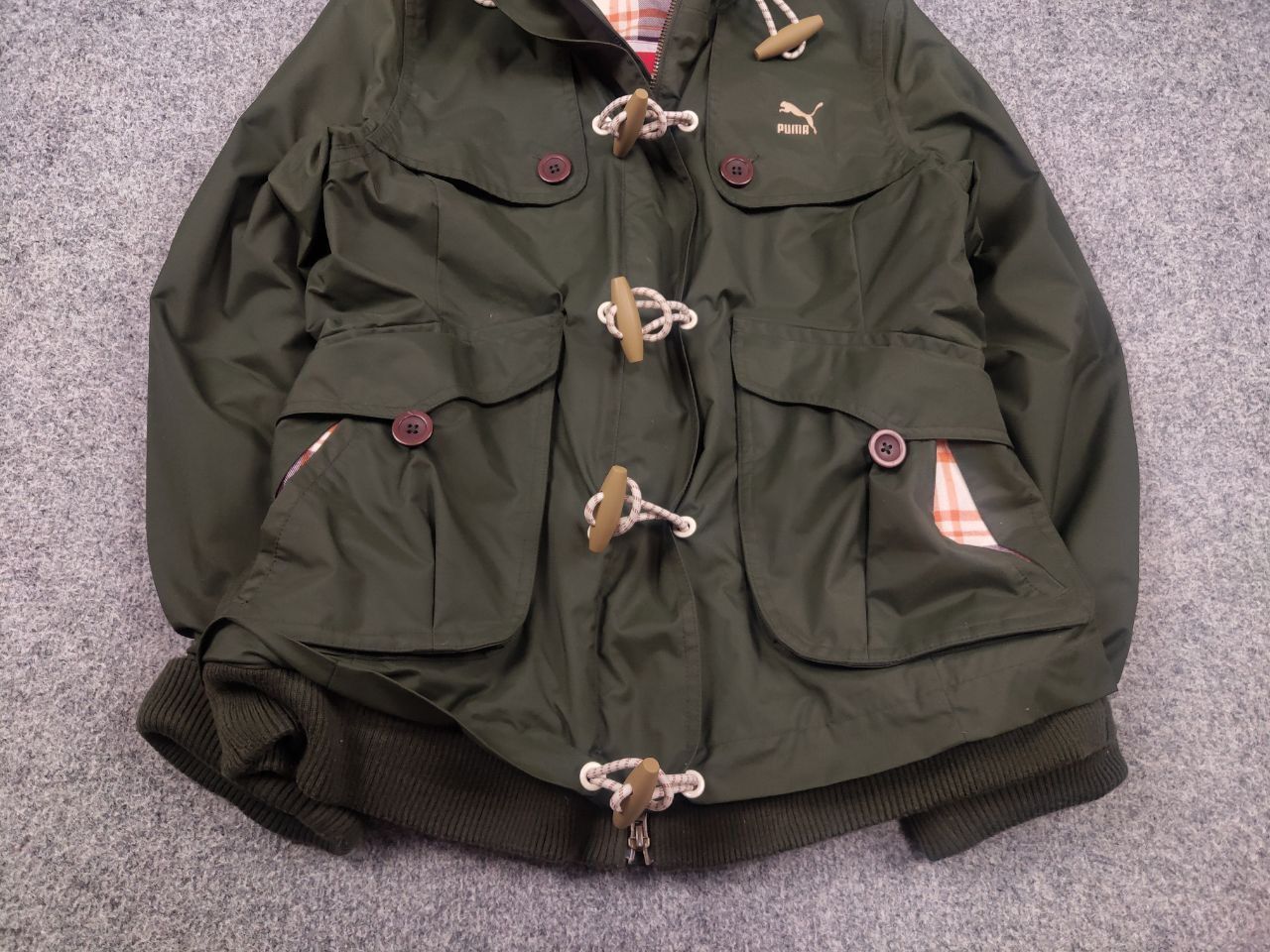 Puma Vintage Puma Storm fit Military cargo hooded Jacket Y2K Size S / US 4 / IT 40 - 8 Thumbnail