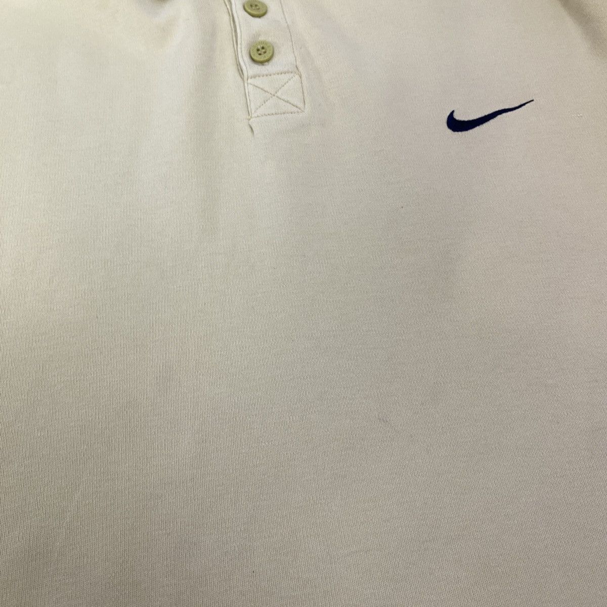 Vintage VINTAGE NIKE POLO 90s yellow Size US XL / EU 56 / 4 - 7 Thumbnail