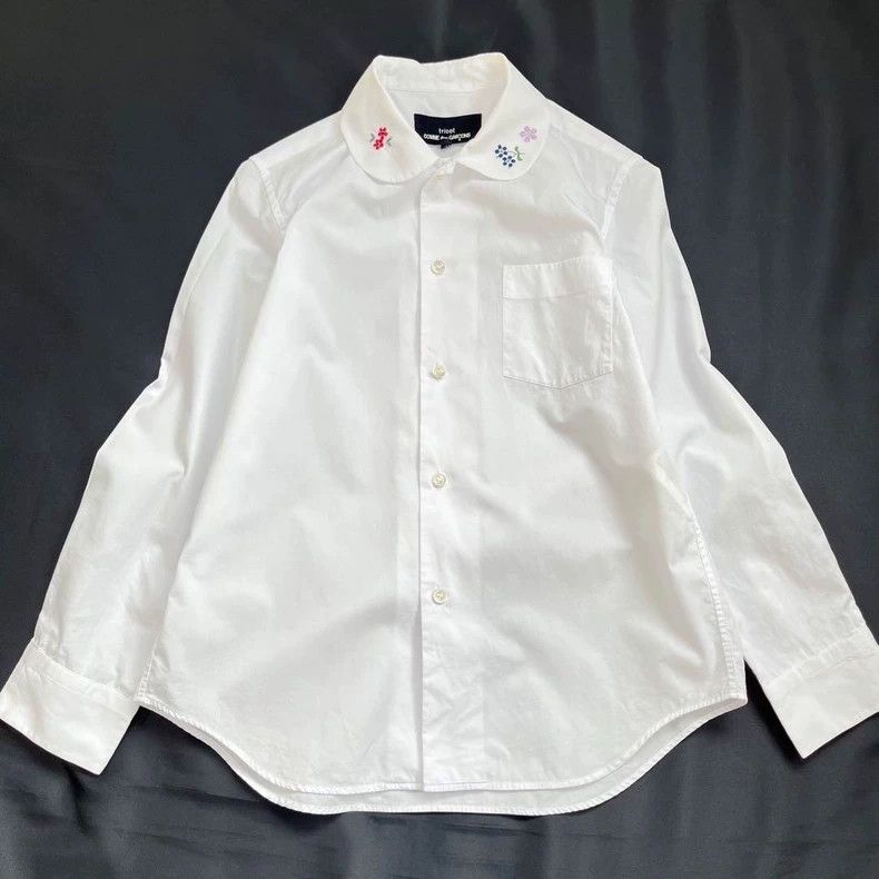 Comme des Garcons Comme Des Garcons Floral embroidered shirt Size S / US 4 / IT 40 - 2 Thumbnail