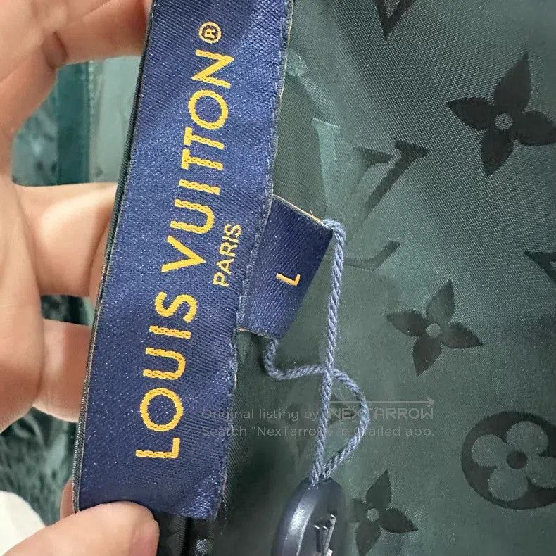 Louis Vuitton Louis Vuitton green jacket Size US L / EU 52-54 / 3 - 3 Thumbnail