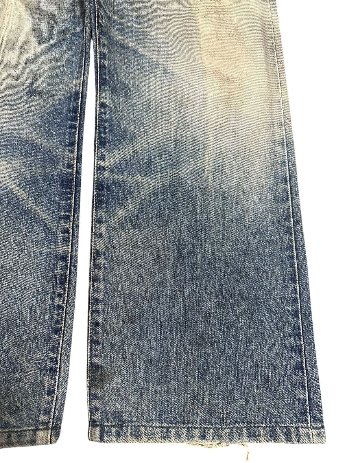 Wrangler Vintage 90s Wrangler Faded Bleached Distressed Baggy Jeans Size US 32 / EU 48 - 8 Thumbnail