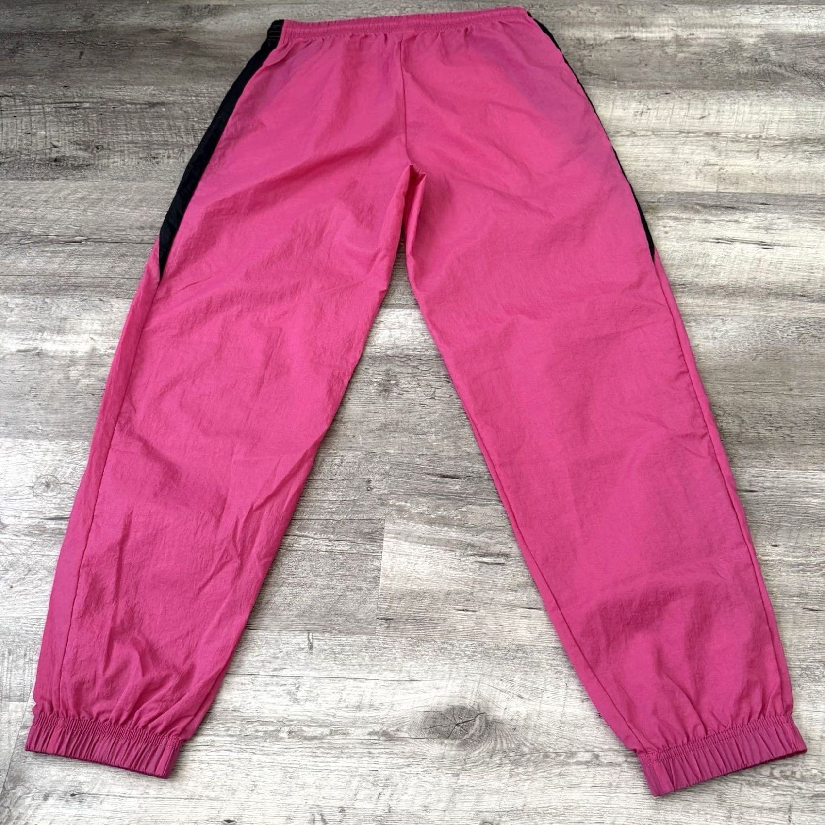 Reebok Reebok Woven Track Pants Womens Medium Pink Elastic Waist Jogger Windbreaker NEW Size 32" / US 10 / IT 46 - 5 Thumbnail