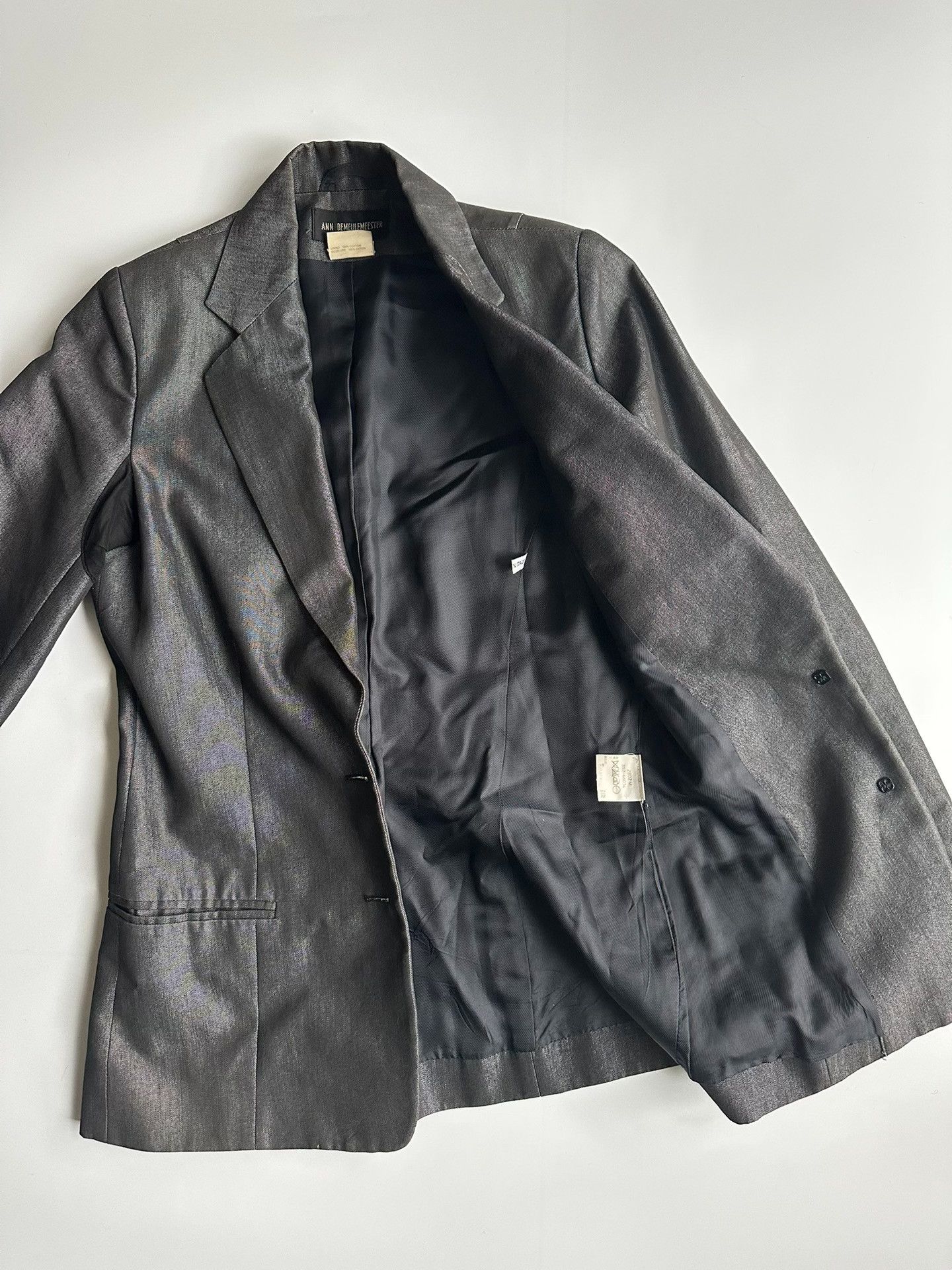 Ann Demeulemeester ANN DEMEULEMEESTER Metal suit| Size L / US 10 / IT 46 - 3 Thumbnail