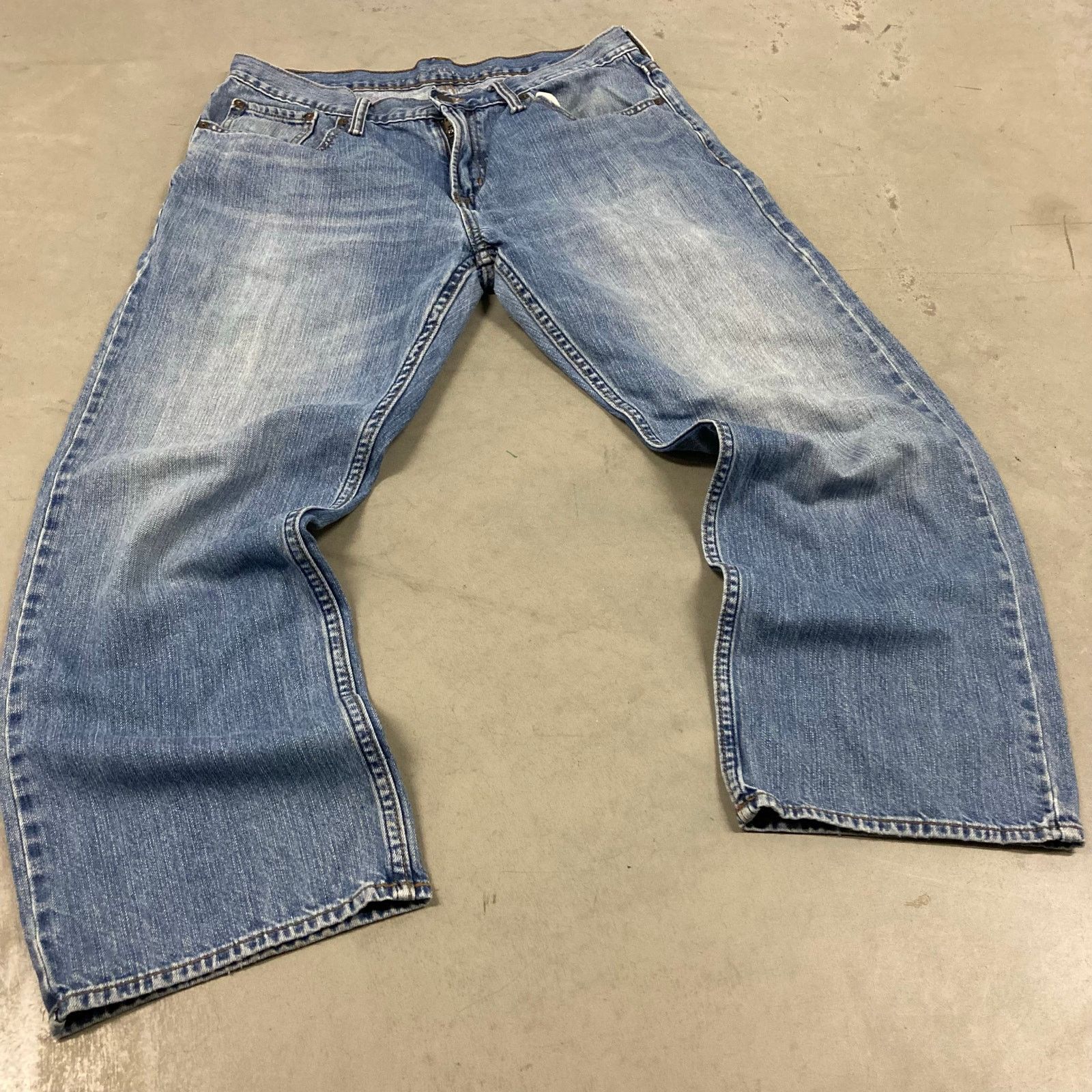 Old Navy × Vintage Baggy Y2K old navy Jeans 34x30 Size US 34 / EU 50 - 1 Thumbnail