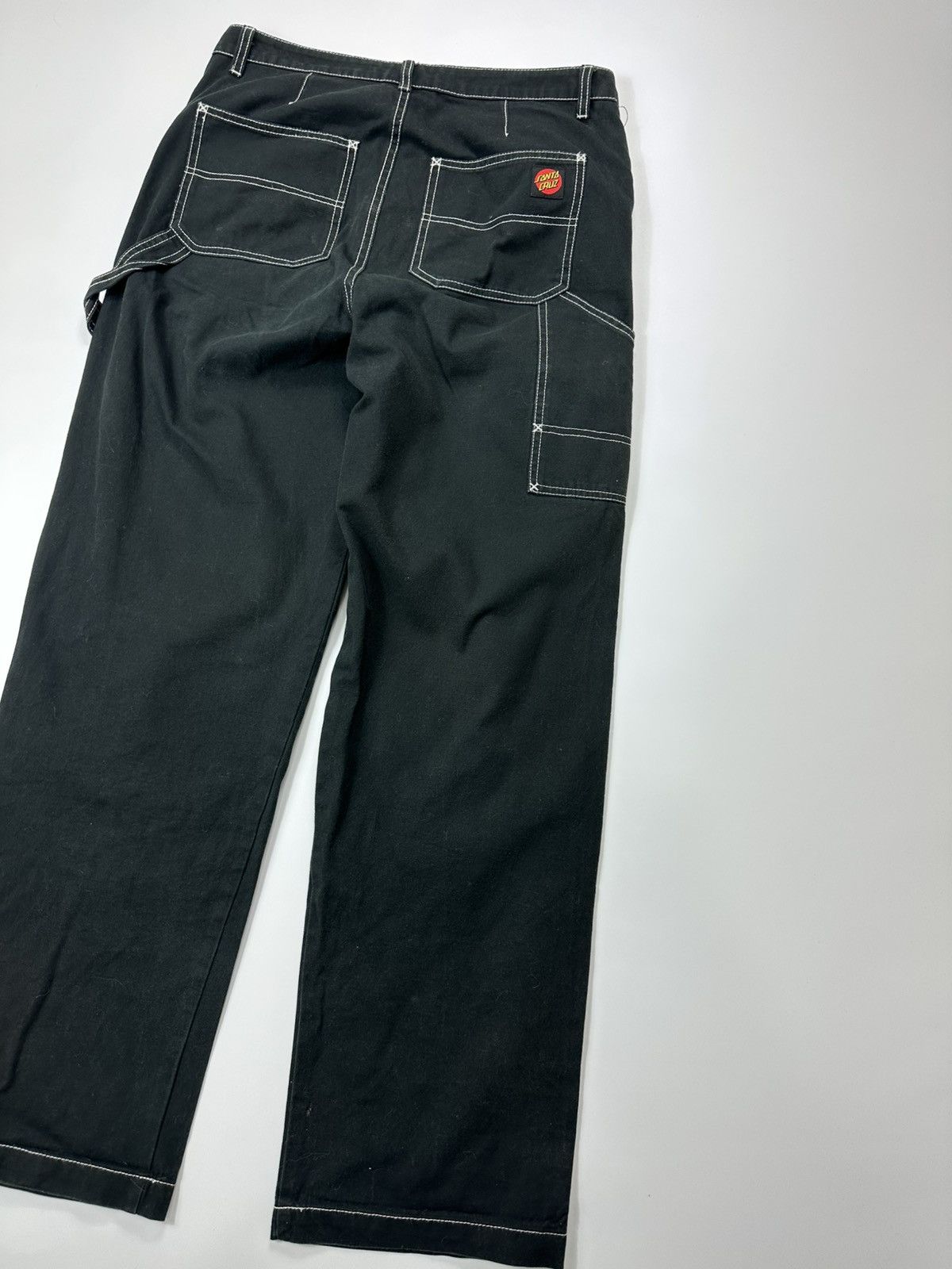 Santa Cruz Skateboards Santa Cruz Double Knee Baggy Pants Black Size US 34 / EU 50 - 10 Thumbnail