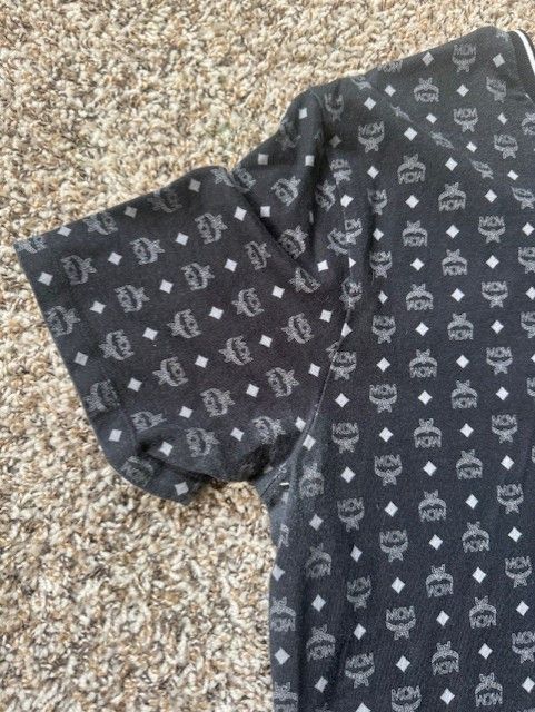 MCM MCM Visetos Print T-shirt (Black) Size US XL / EU 56 / 4 - 2 Thumbnail