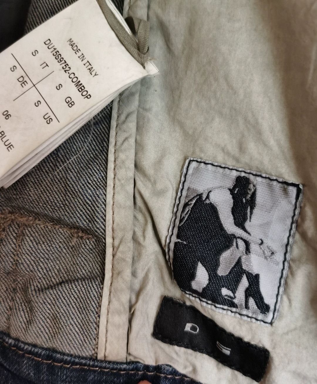 Rick Owens Rick Owens side line denim jacket Size US S / EU 44-46 / 1 - 5 Thumbnail
