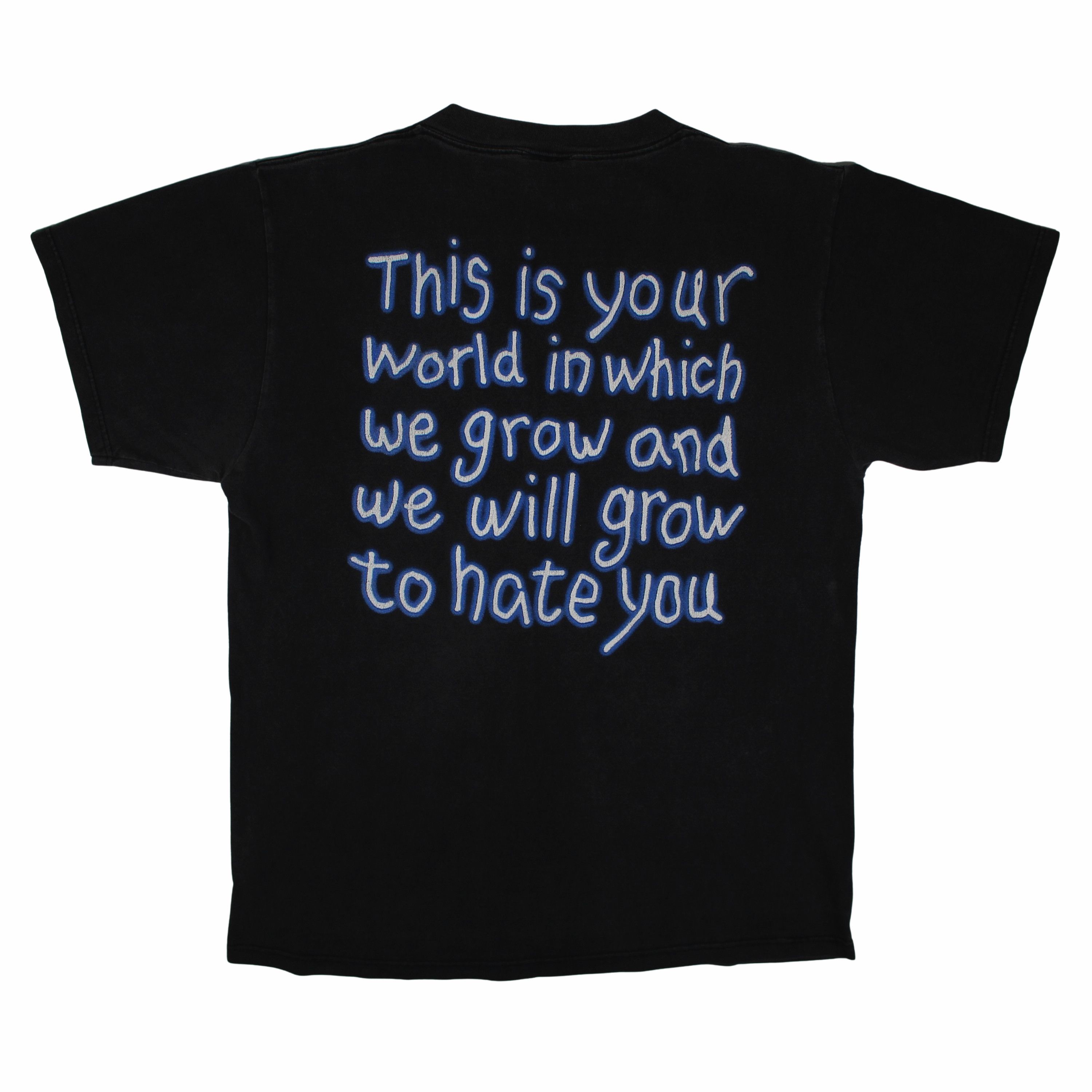 Vintage 1994 Marilyn Manson This Is Your World T-Shirt Size US L / EU 52-54 / 3 - 3 Thumbnail