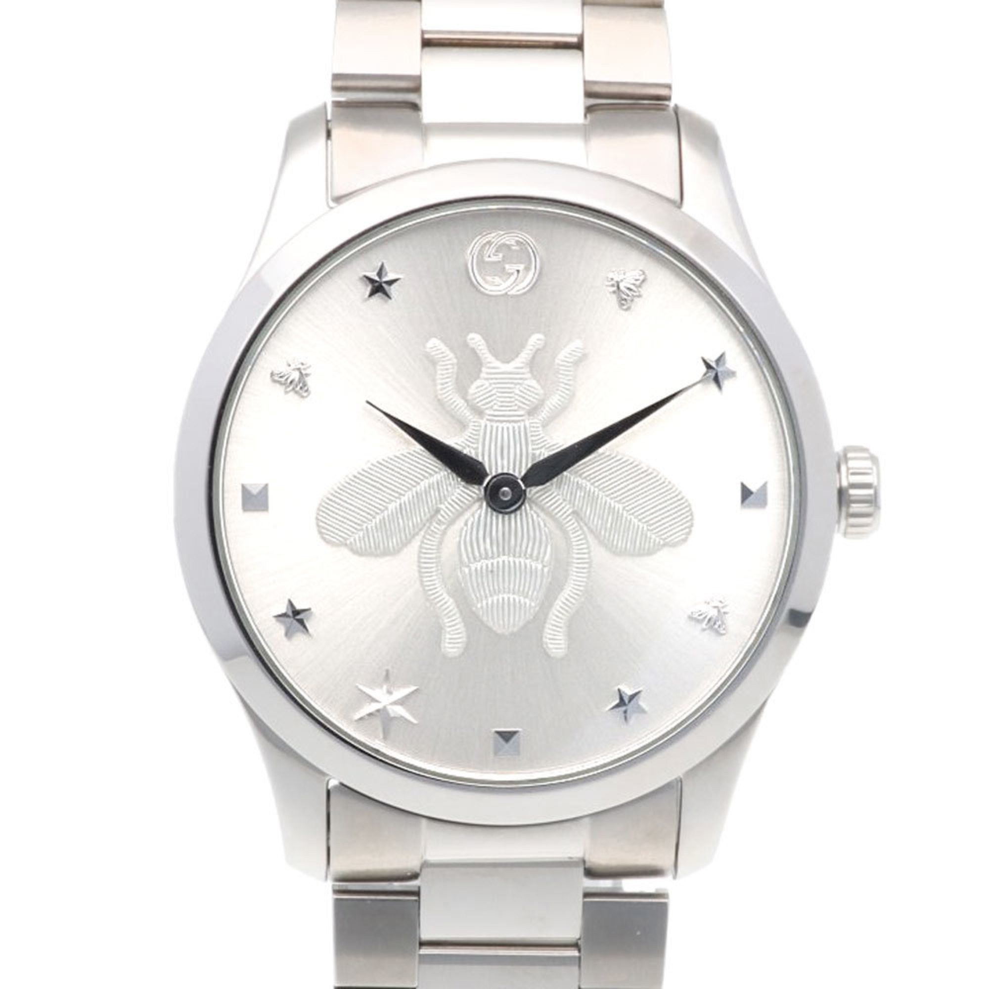 Gucci Gucci G-Timeless Quartz Stainless Steel Men's Watch 126.4(YA1264126) Size ONE SIZE - 1 Thumbnail