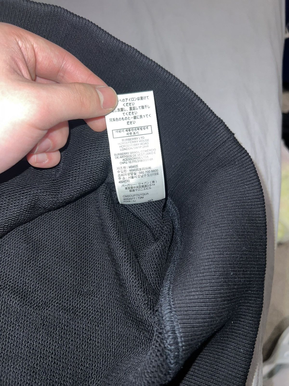 Burberry Burberry Logo Hoodie Size US L / EU 52-54 / 3 - 8 Thumbnail