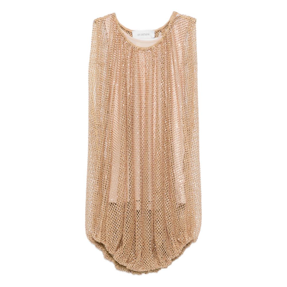 Sportmax Sportmax GOLD Tops - Vests & Tank Tops Size S / US 4 / IT 40 - 1 Thumbnail
