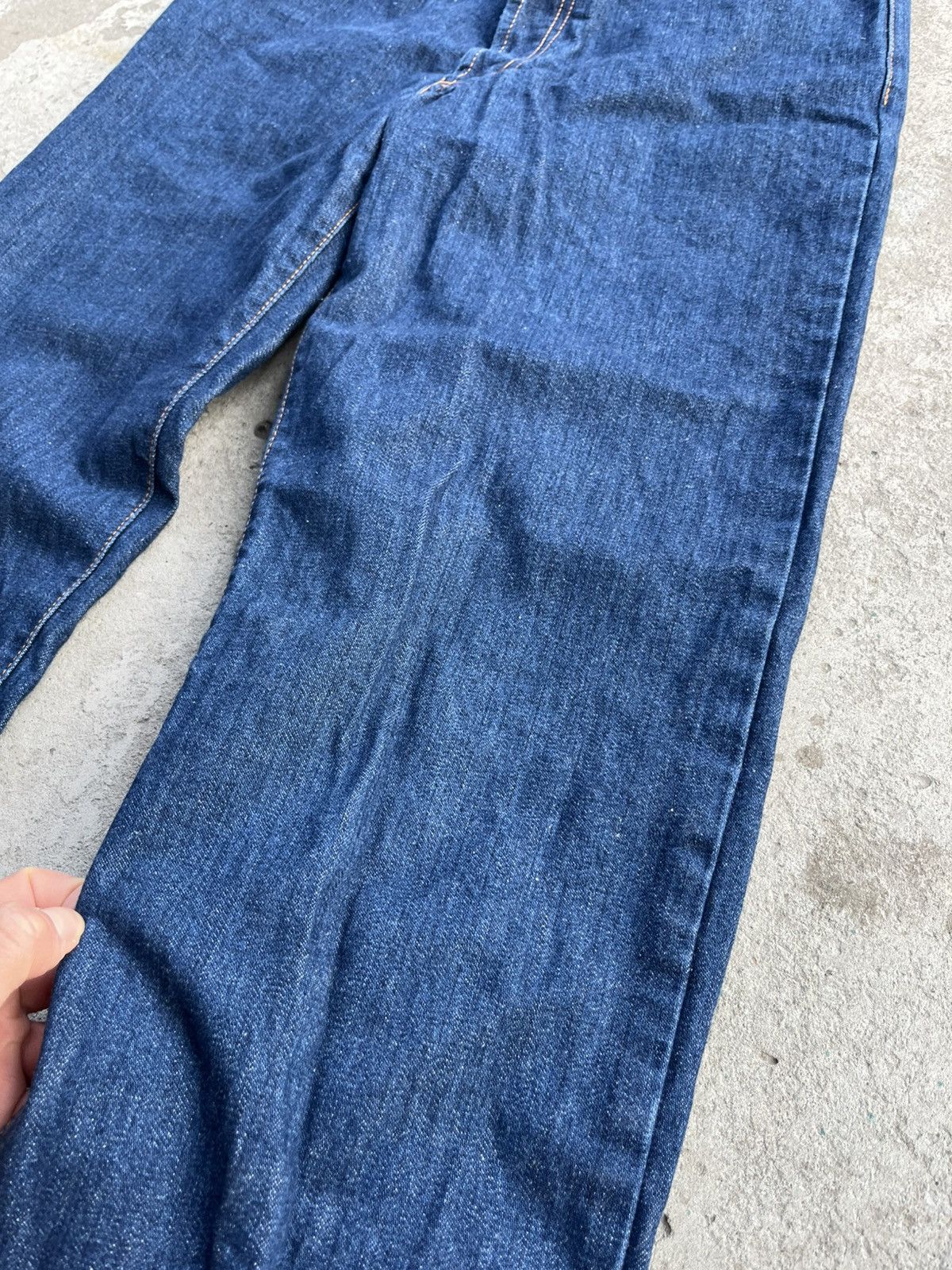 Dolce & Gabbana × Japanese Brand D&G Vintage Dolce & Gabbana Distressed Denim Straight Jeans Size US 32 / EU 48 - 14 Thumbnail