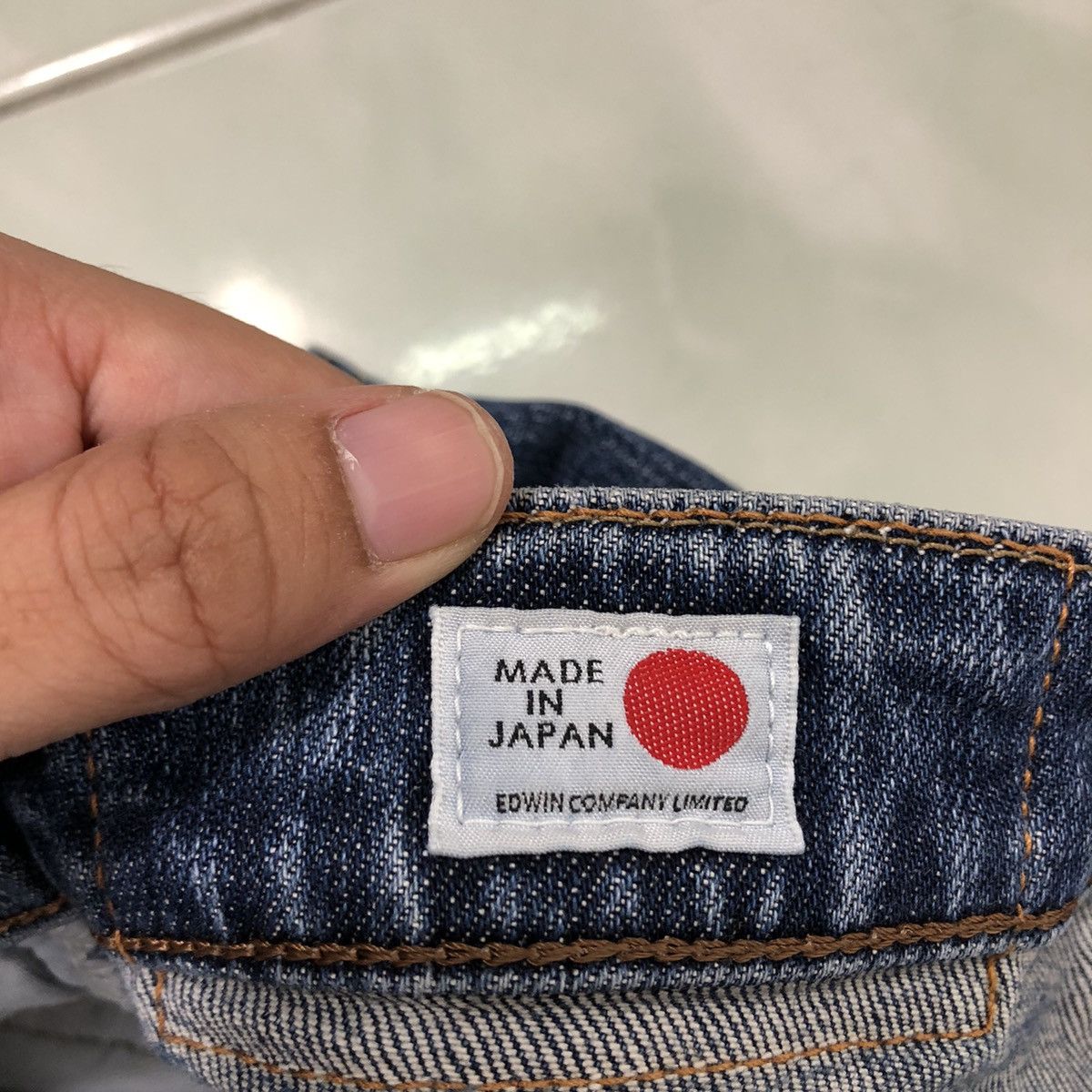 Japanese Brand 🔥90’s Vintage Edwin Made in Japan Company Limited Size US 42 / EU 58 - 17 Thumbnail