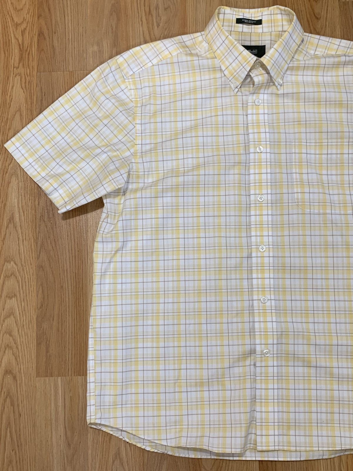 Eddie Bauer SzL-Eddie Bauer Relaxed Fit Short Sleeve Button Up Plaid Size US L / EU 52-54 / 3 - 4 Thumbnail