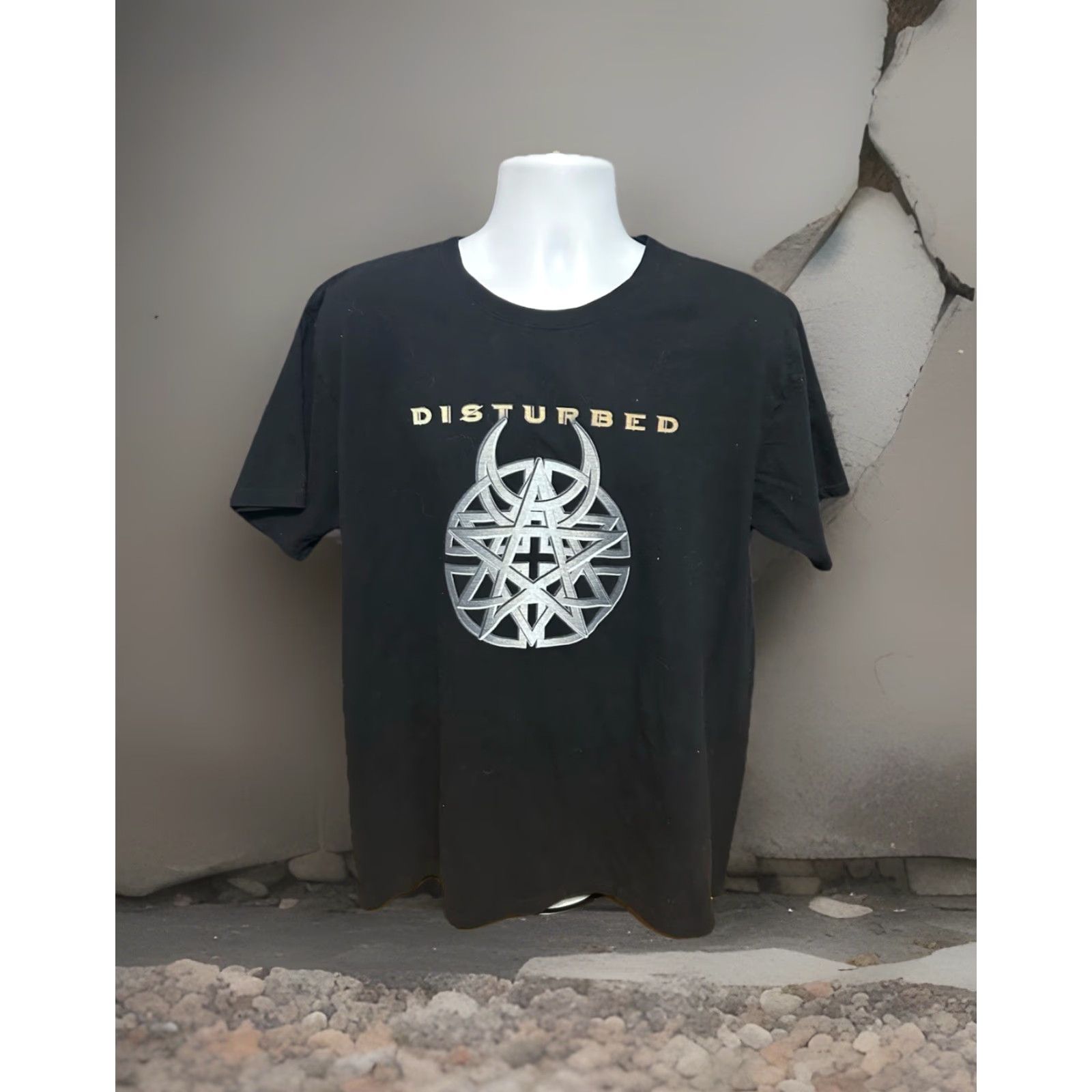 Vintage VINTAGE Disturbed Believe Album T Shirt Men XL Black Short Sleeve Heavy Metal Size US XL / EU 56 / 4 - 4 Thumbnail