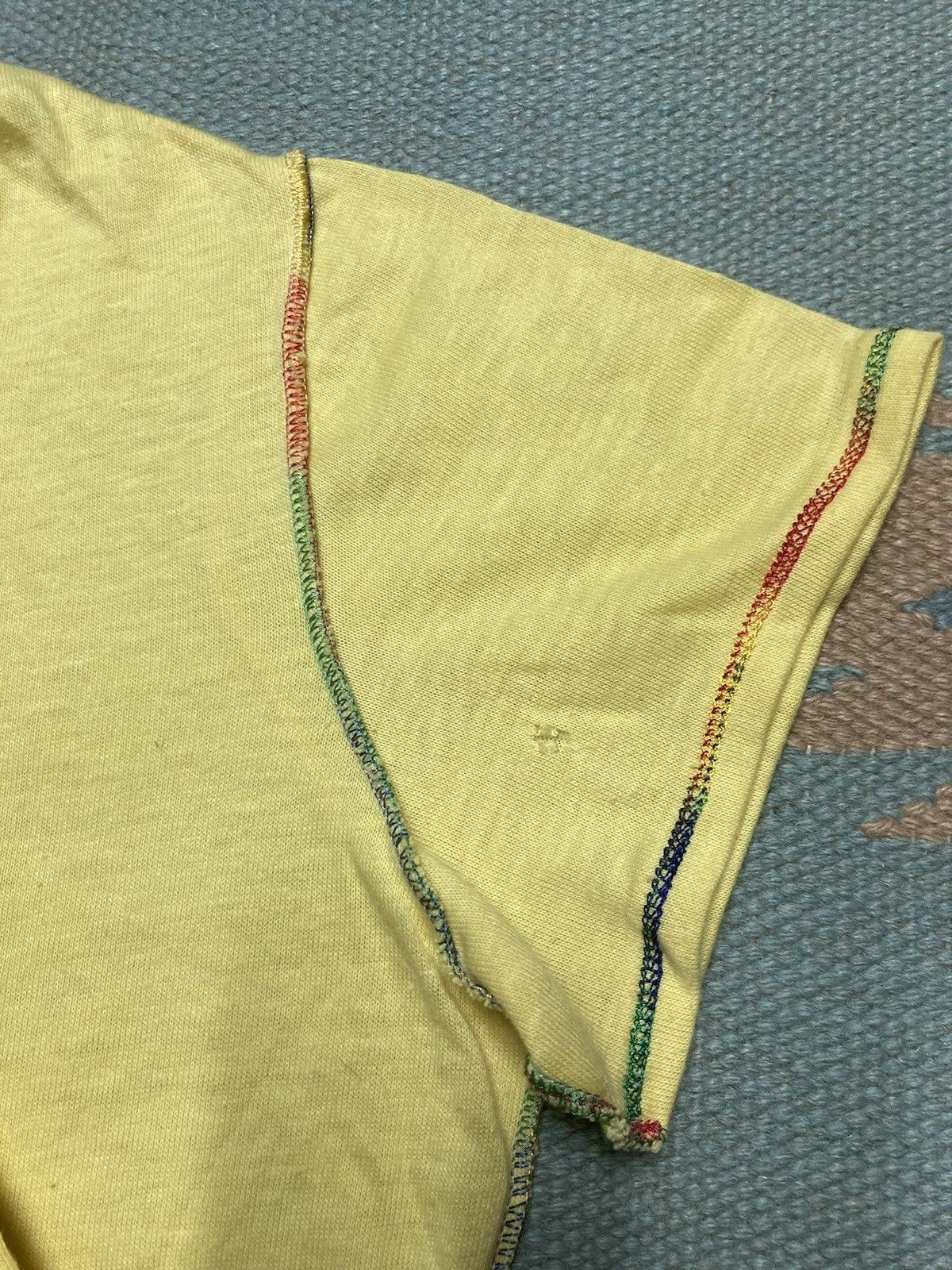 Vintage 70s t shirt & underwear set women’s briefs love rainbow L Size L / US 10 / IT 46 - 3 Thumbnail