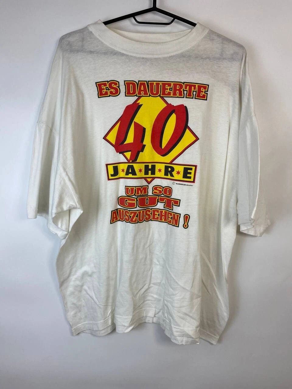 Other es dauerte 40 jahre um so gut auszusehen t shirt vintage XL Size US S / EU 44-46 / 1 - 1 Thumbnail