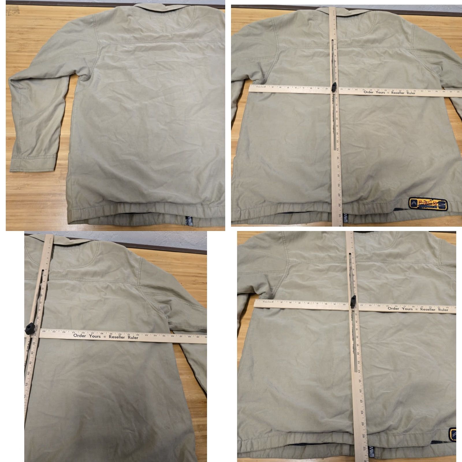 Vintage VINTAGE Paco Endurance-44 Jacket Men XL Beige Pockets Zipper Jungle Look Sports Size US M / EU 48-50 / 2 - 8 Thumbnail