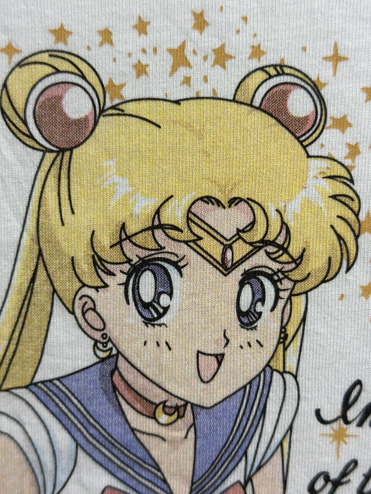 GU × Japanese Brand × Vintage Vintage Sailor Moon X Gu Faded Tee Size US M / EU 48-50 / 2 - 2 Thumbnail