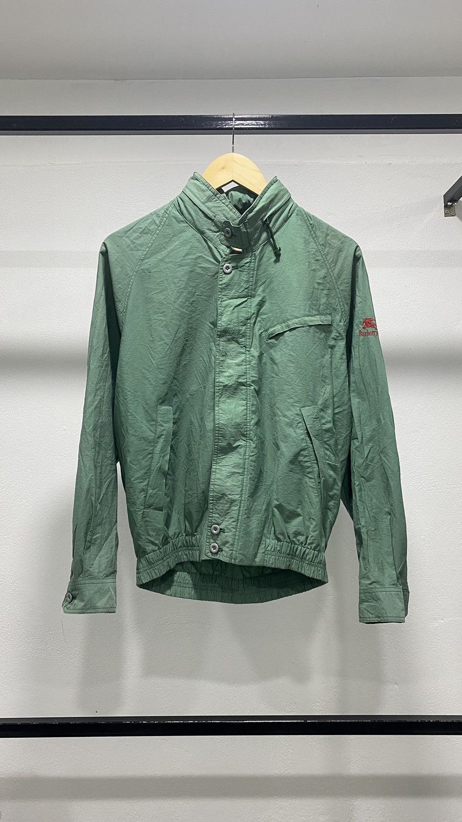 Burberry 🚨FINAL DROP🚨 RARE Burberry Vintage Hooded Light Jacket Size US M / EU 48-50 / 2 - 1 Thumbnail