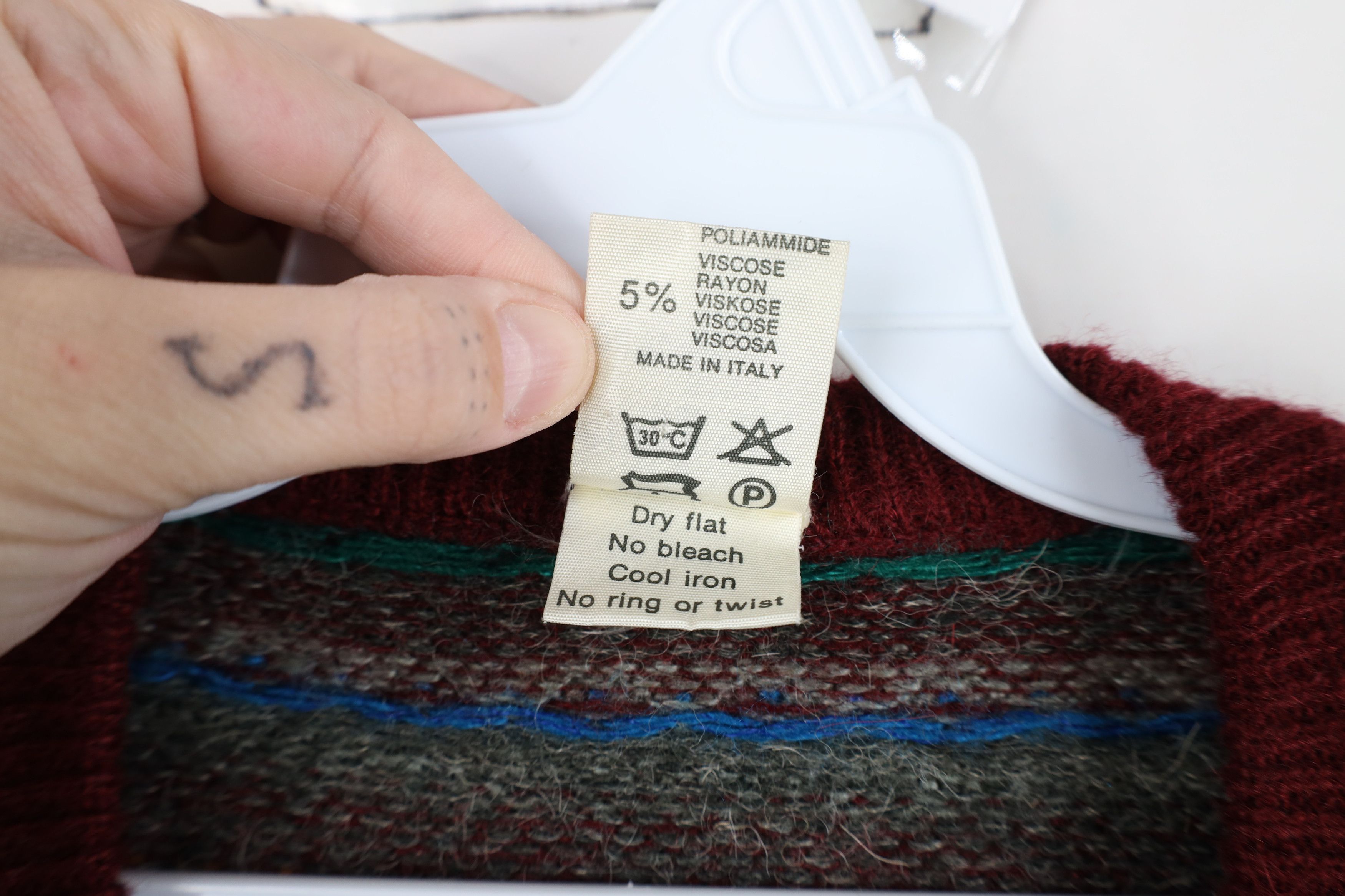 Vintage Vintage 90s Streetwear Alpaca Wool Blend Knit Sweater Size US XXL / EU 58 / 5 - 6 Thumbnail