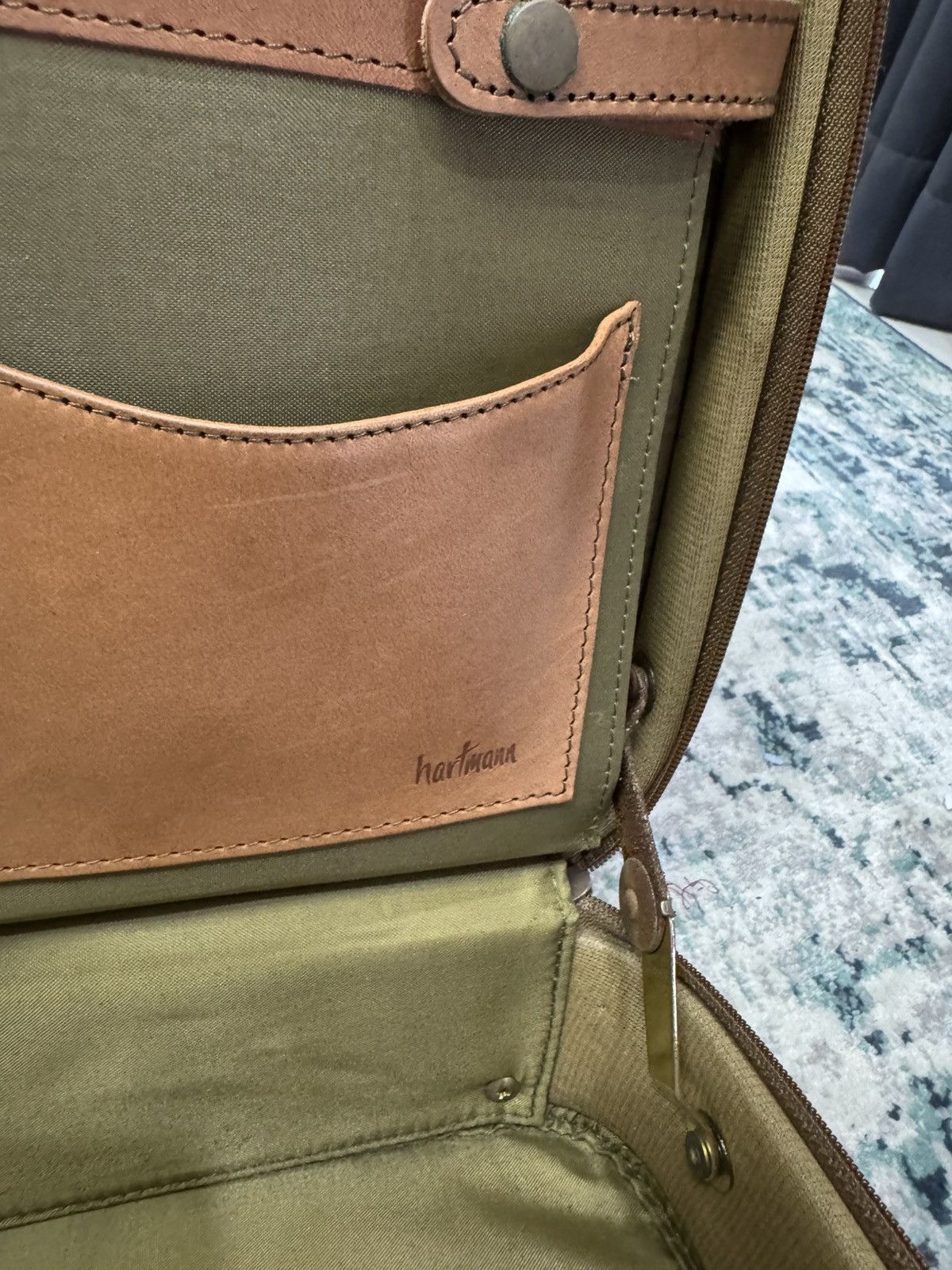Hartmann HARTMANN BELTING LEATHER ATTACHEE TRAVELL BRIEFCASE Size ONE SIZE - 10 Thumbnail