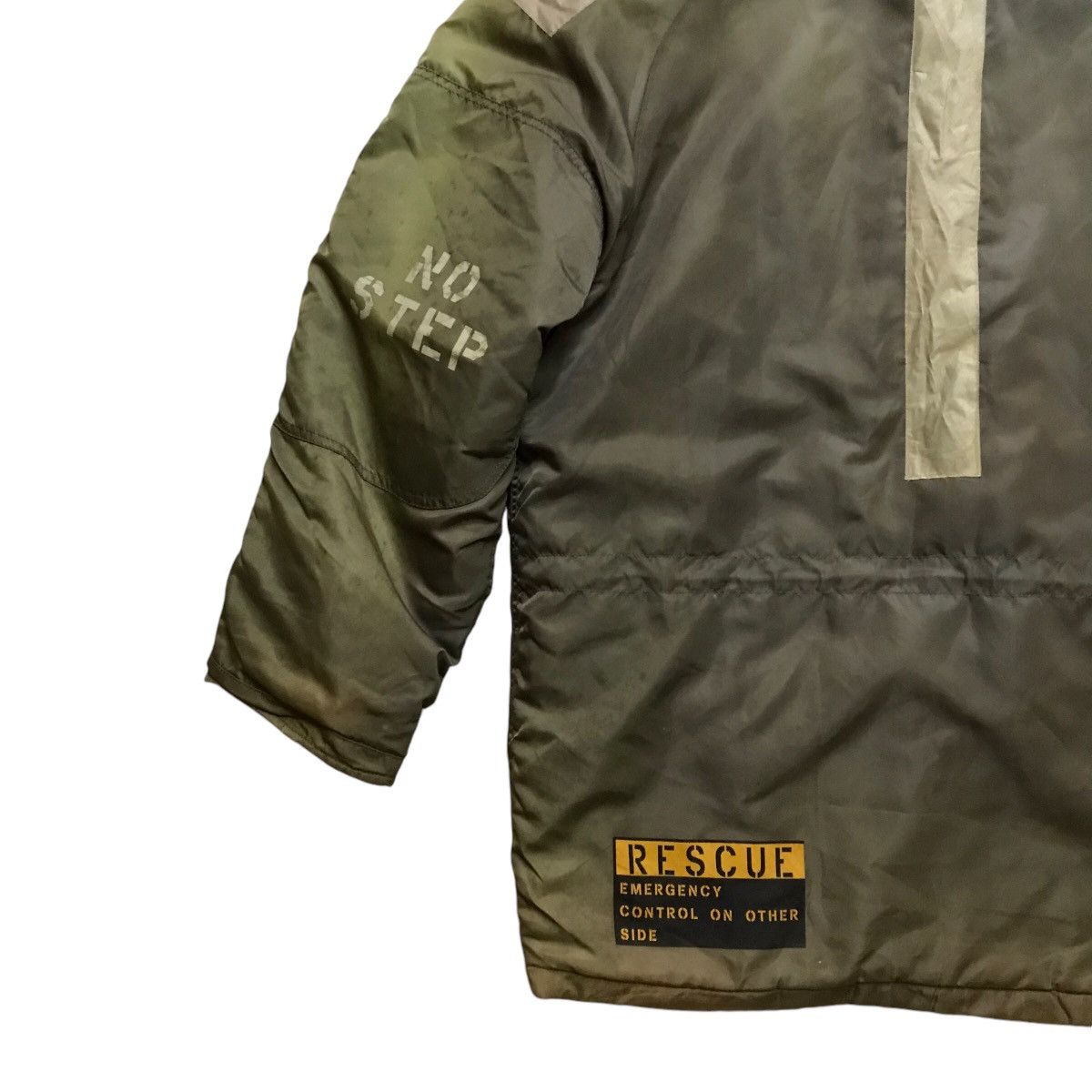 Avirex RARE VINTAGE AVIREX BOMBER FAUX FUR PARKA SUN FADED JACKET Size US L / EU 52-54 / 3 - 6 Thumbnail