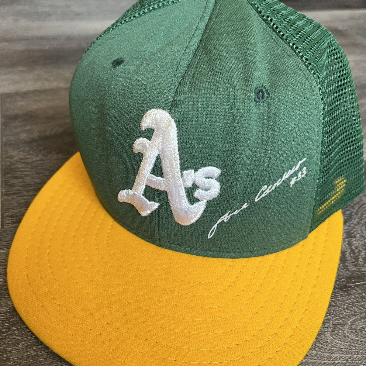MLB Vintage AJD MLB Oakland Athletics Jose Canseco Signature Hat Size ONE SIZE - 2 Thumbnail