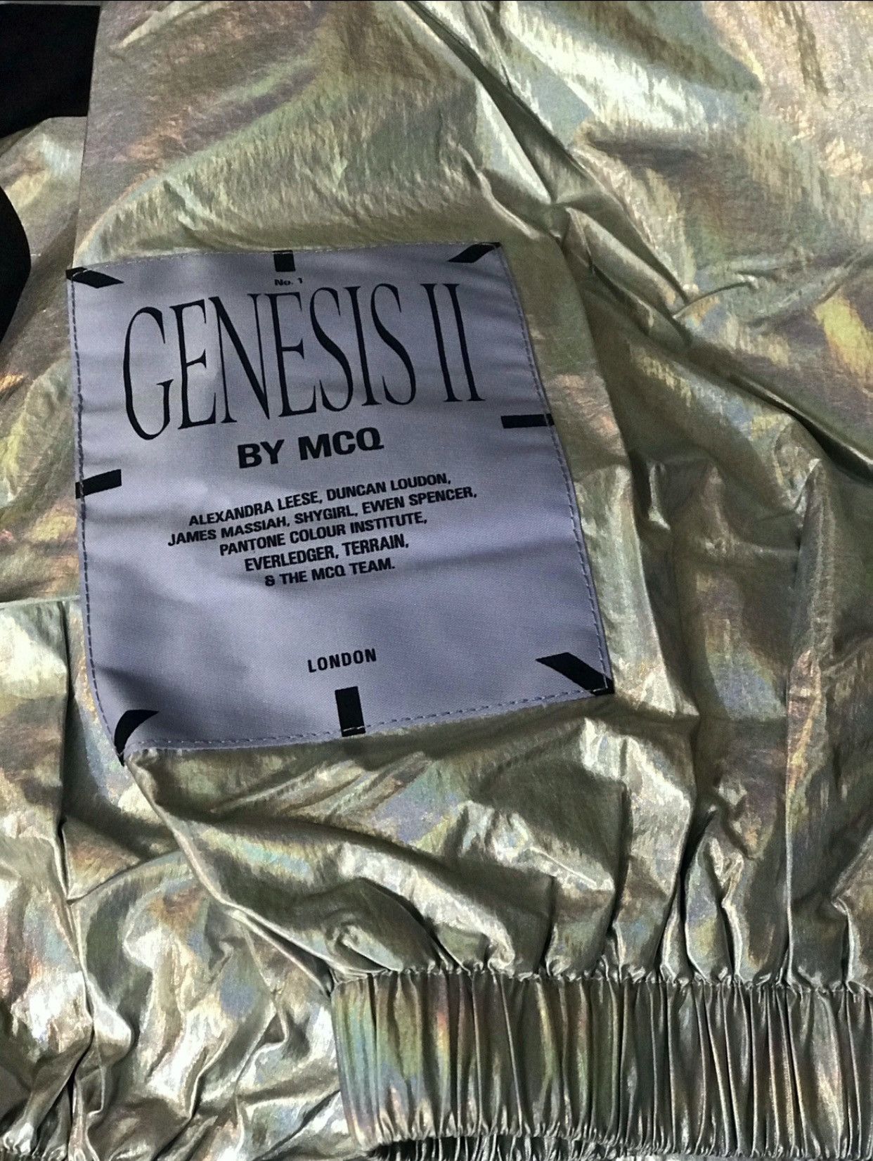McQ Alexander McQueen GENESIS II FOILED PANTS Size US 29 - 5 Thumbnail