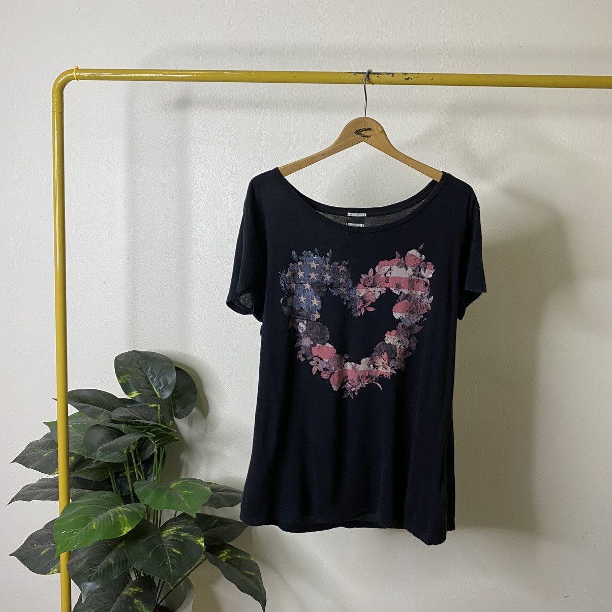 Denim & Supply Ralph Lauren USA Flag Love Women T Shirt Size M / US 6-8 / IT 42-44 - 1 Thumbnail