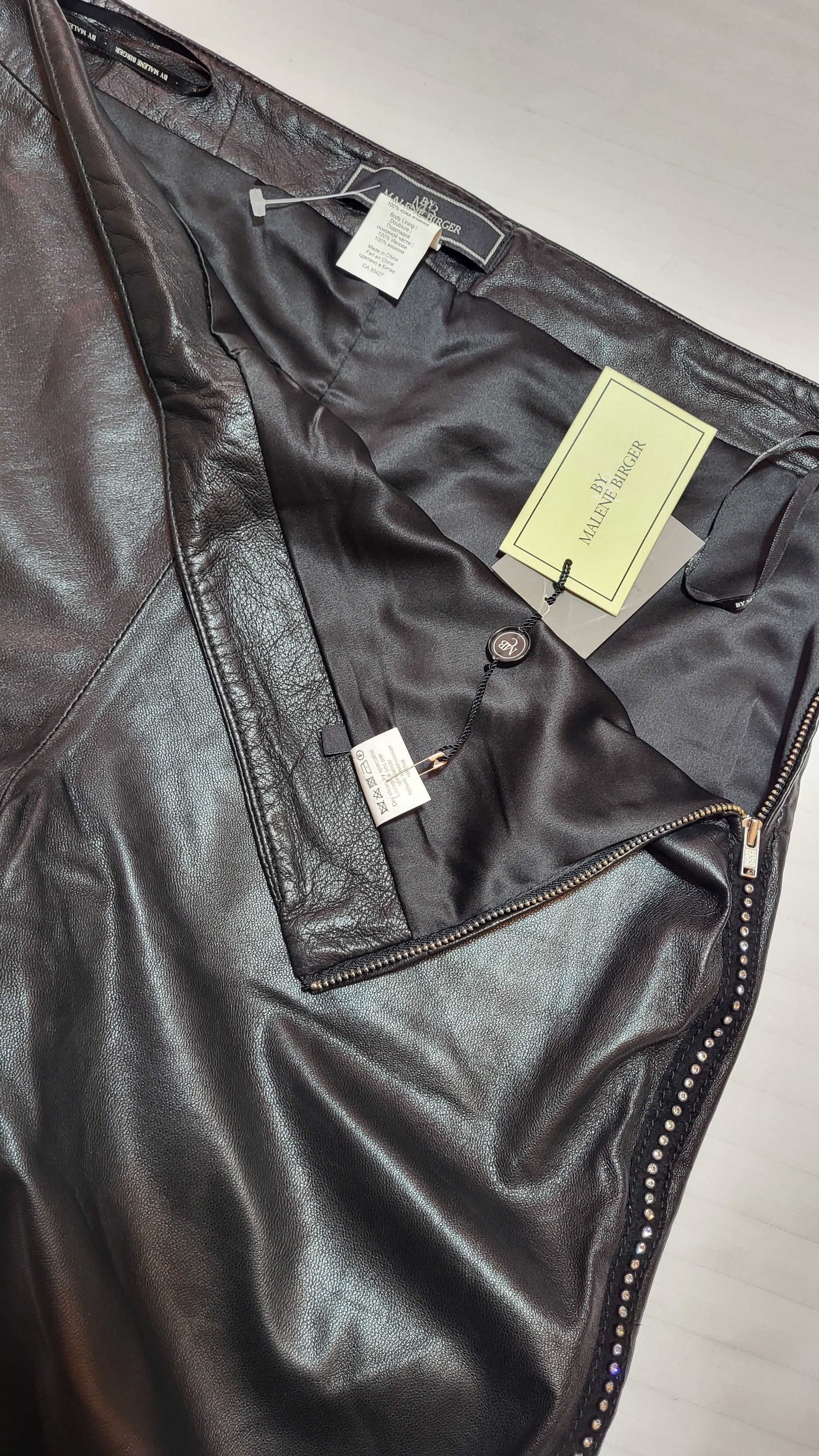 By Malene Birger 100% lamb leather pants BY Malene Birger q29950019 Zula r.42 Size 32" / US 10 / IT 46 - 12 Thumbnail