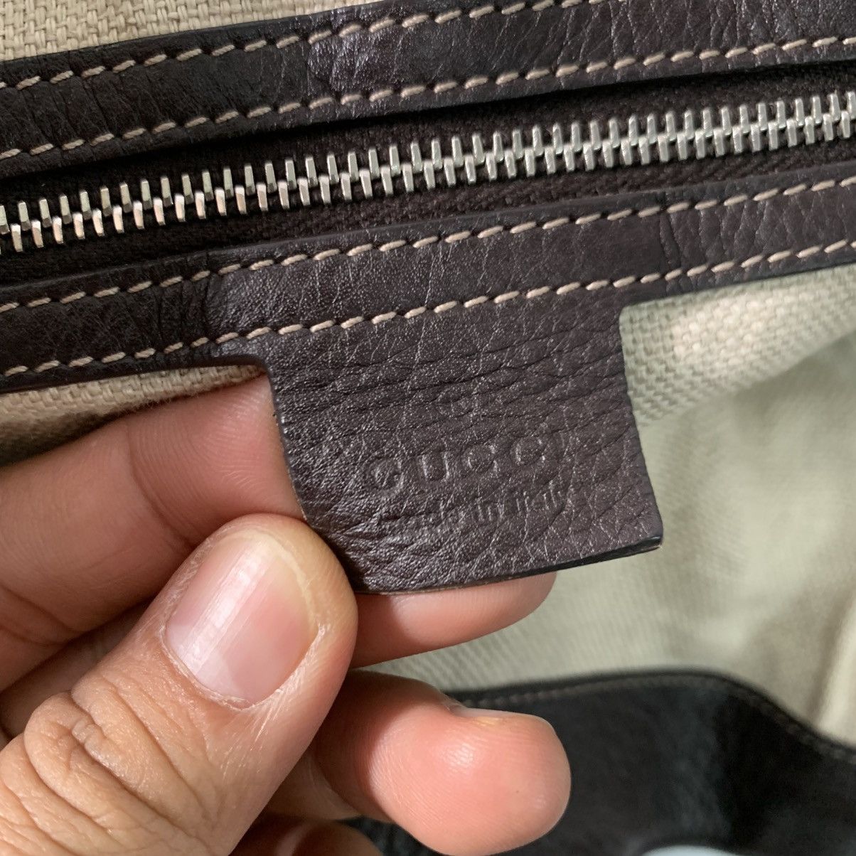 Gucci Gucci GG Monogram Large Shoulder Bag Size ONE SIZE - 13 Thumbnail